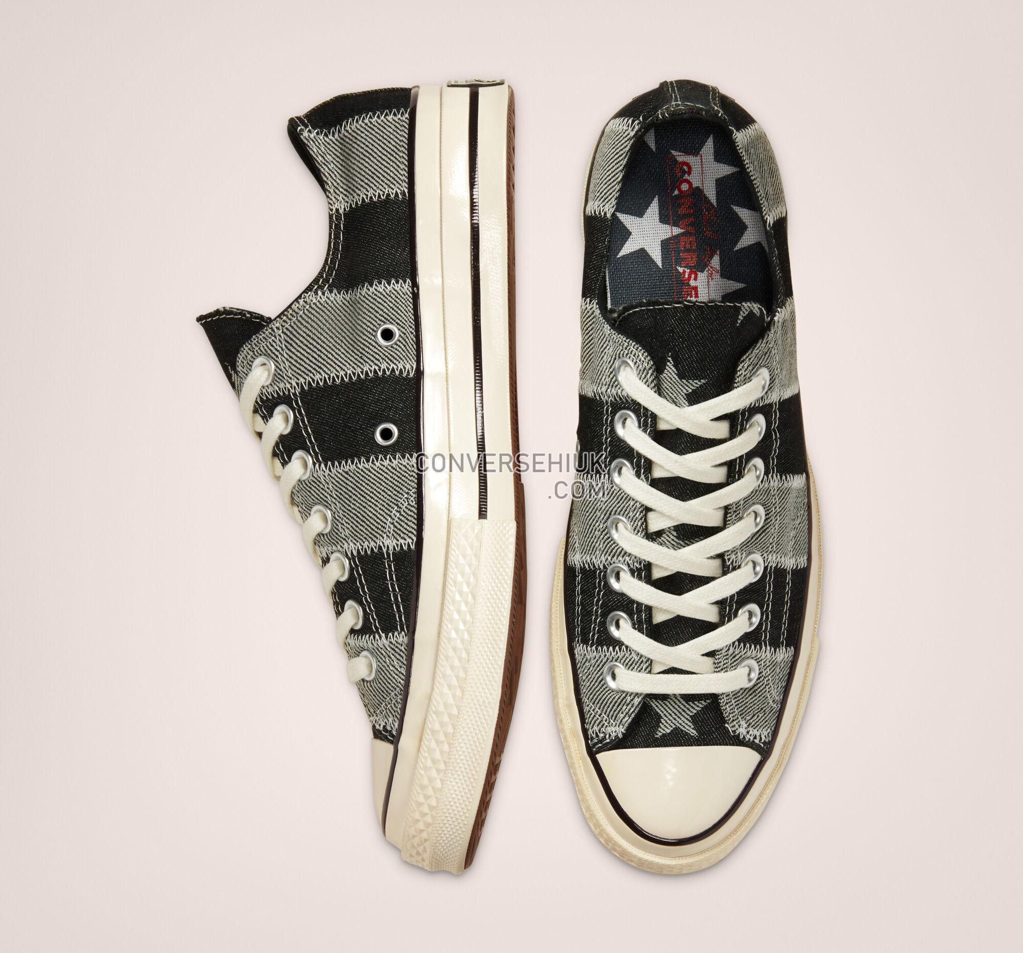 Converse Stars and Stripes Chuck 70 Black/White/Egret 167708C Shoes