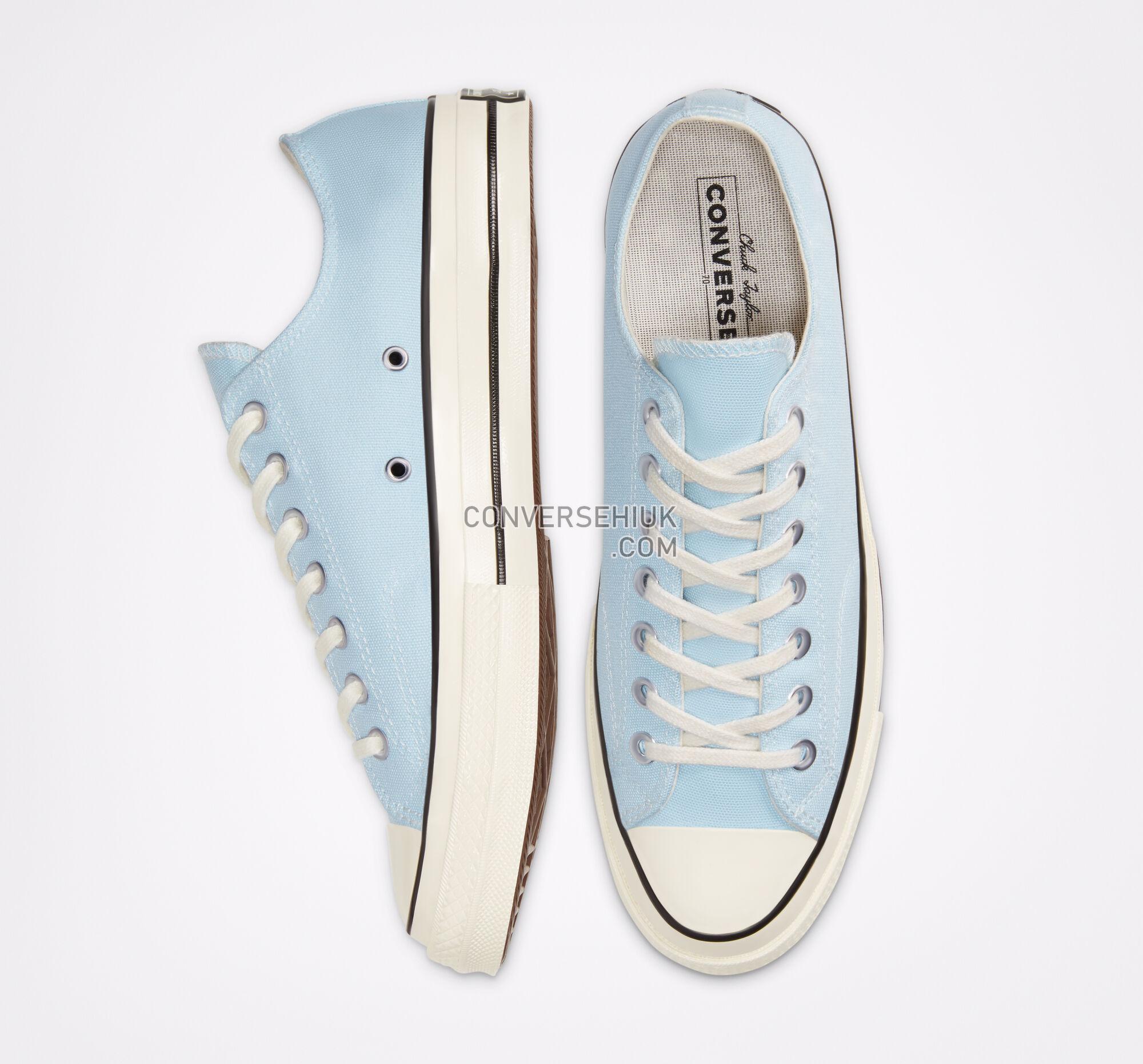 Converse Seasonal Color Vintage Canvas Chuck 70 Agate Blue/Black/Egret 167701C Shoes