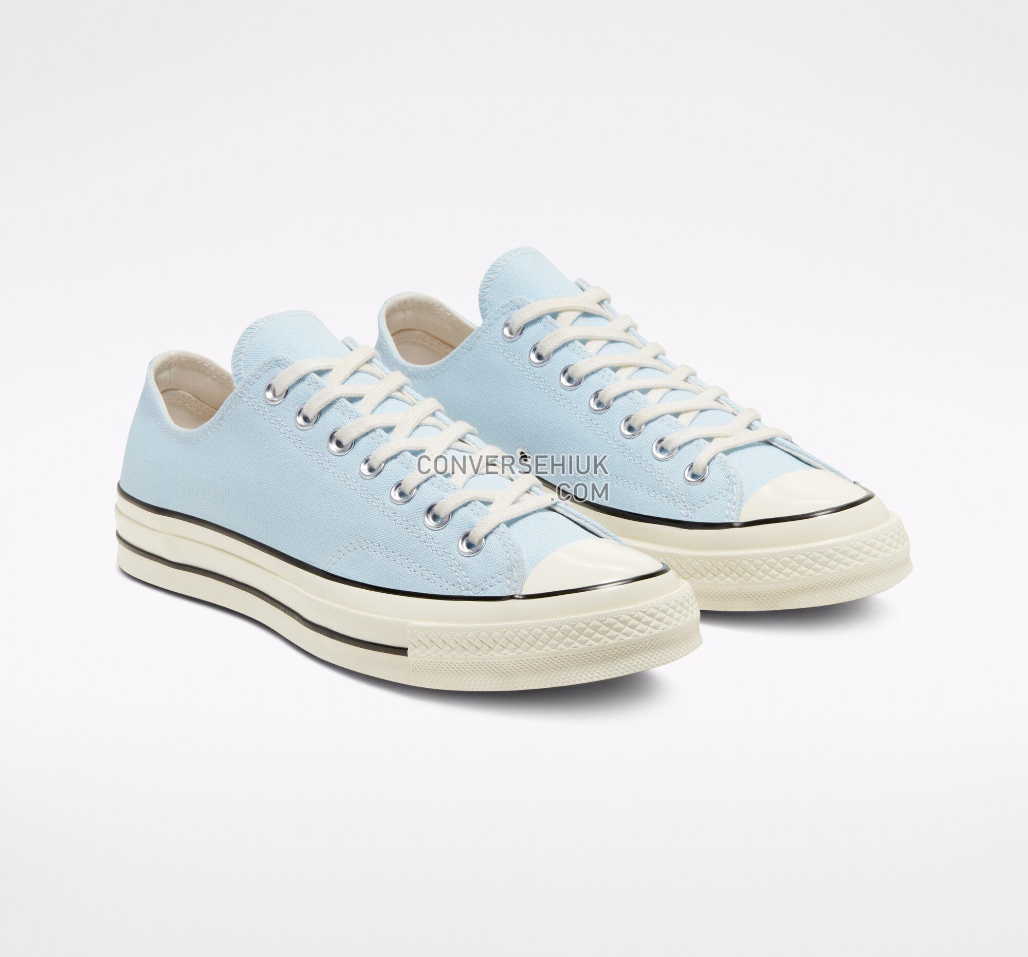 Converse Seasonal Color Vintage Canvas Chuck 70 Agate Blue/Black/Egret 167701C Shoes