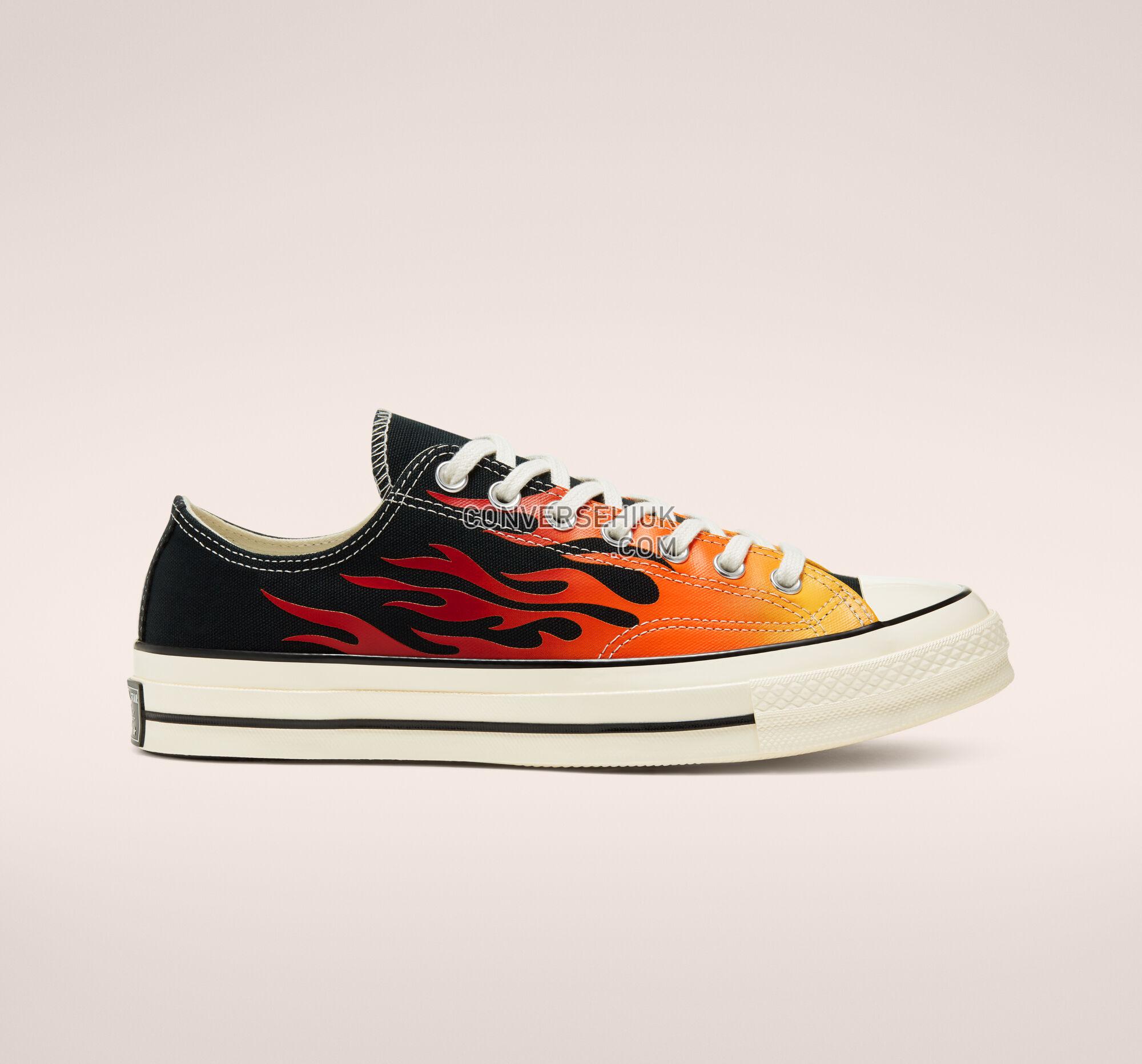 Converse Archive Print Chuck 70 Black/Enamel Red/Egret 167813C Shoes