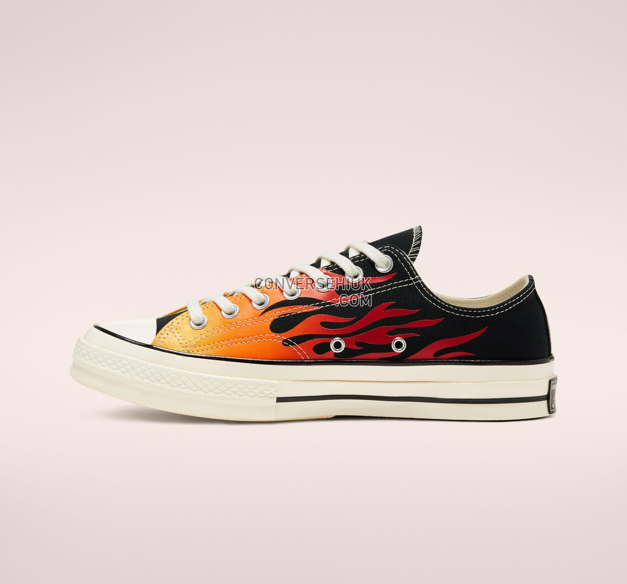 Converse Archive Print Chuck 70 Black/Enamel Red/Egret 167813C Shoes