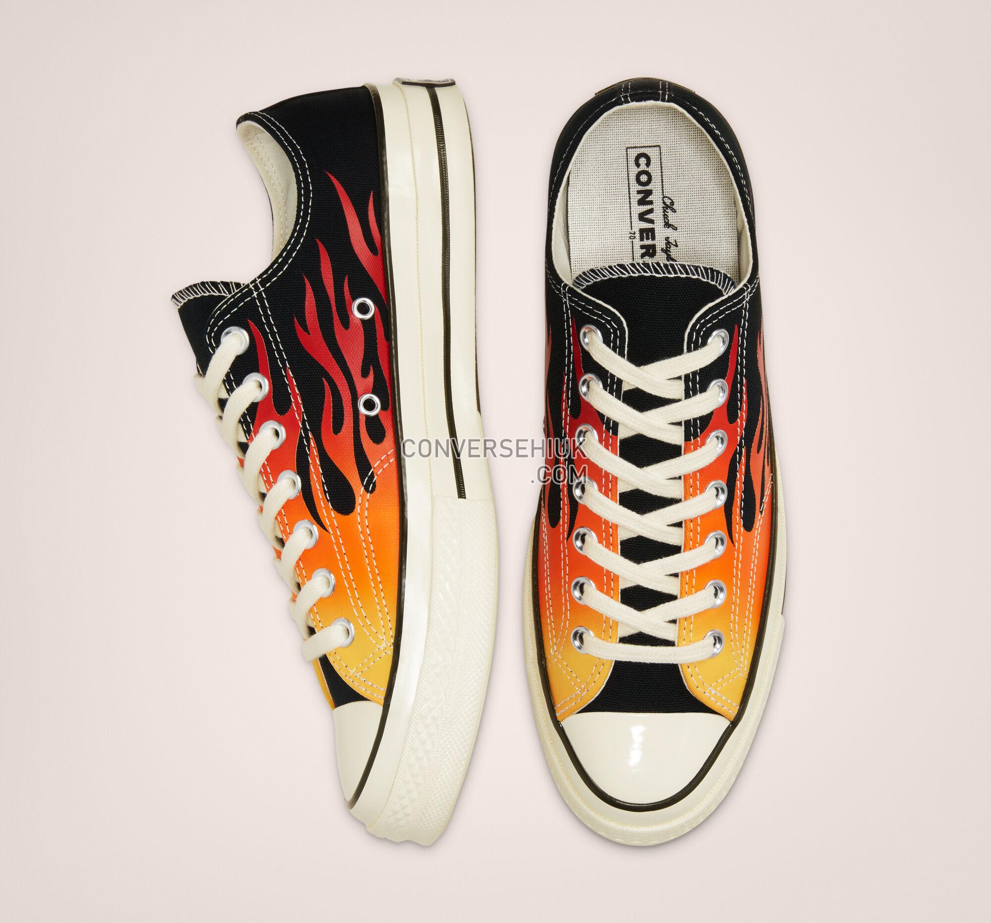 Converse Archive Print Chuck 70 Black/Enamel Red/Egret 167813C Shoes