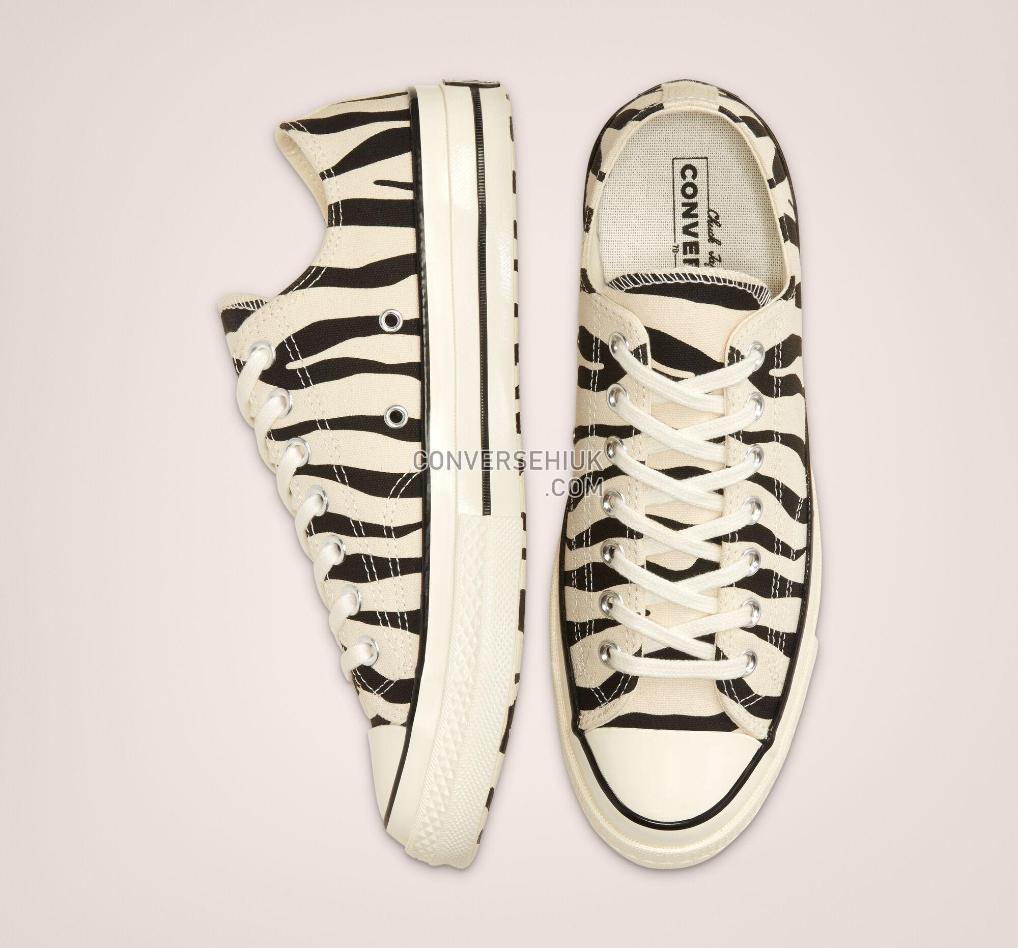 Converse Archive Print Chuck 70 Black/Griege Unbleached/Egret 167811C Shoes