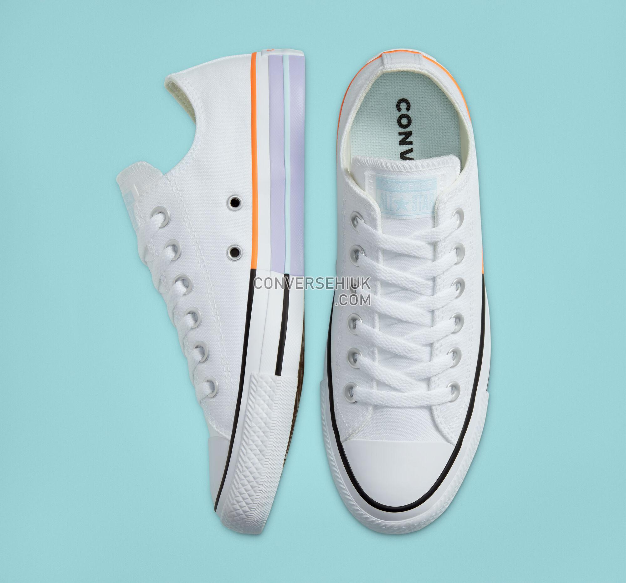 Converse Sunblocked Chuck Taylor All Star White/Agate Blue 167752F Shoes