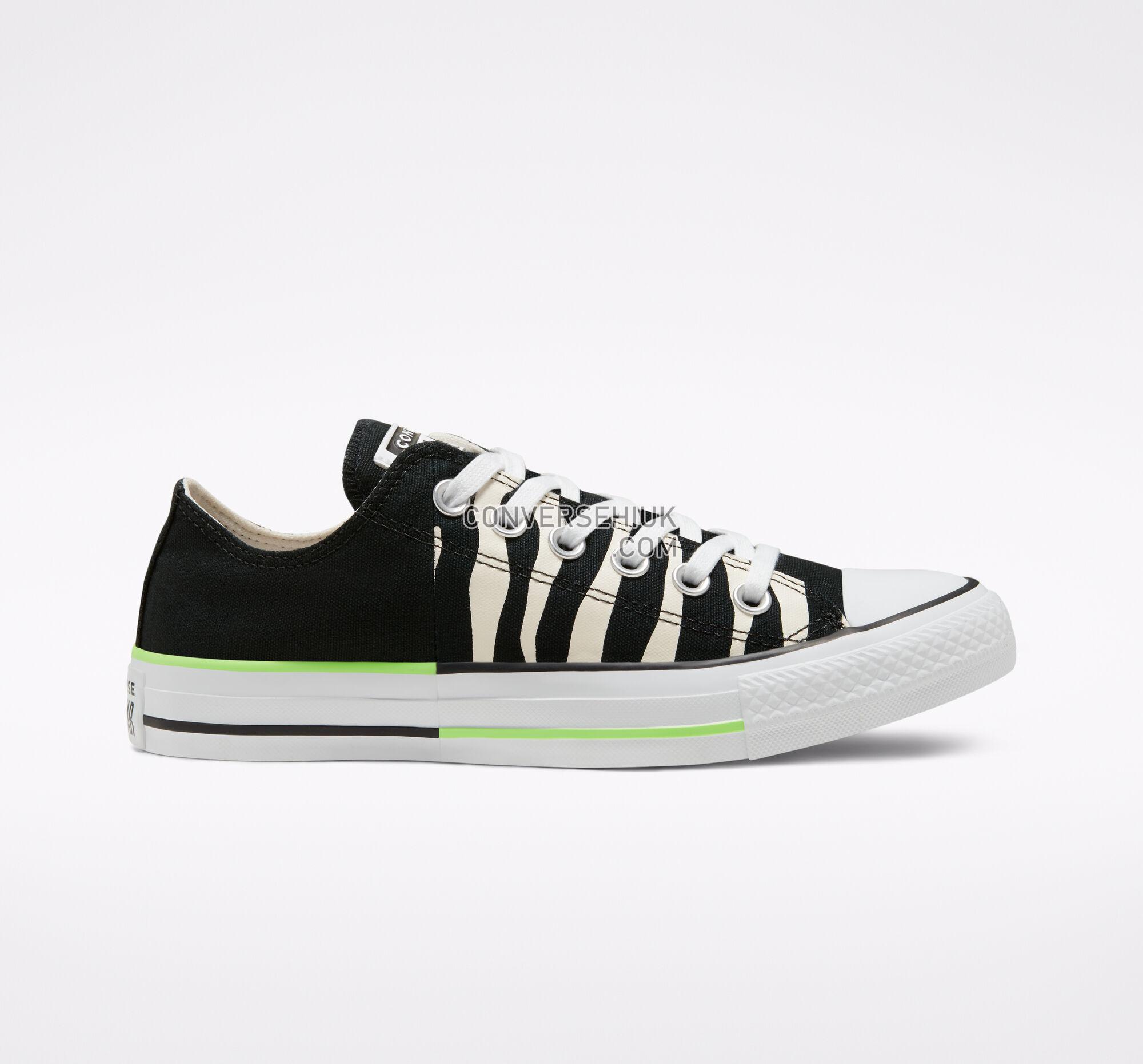 Converse Sunblocked Chuck Taylor All Star Black/Egret/Ghost Green 167667F Shoes