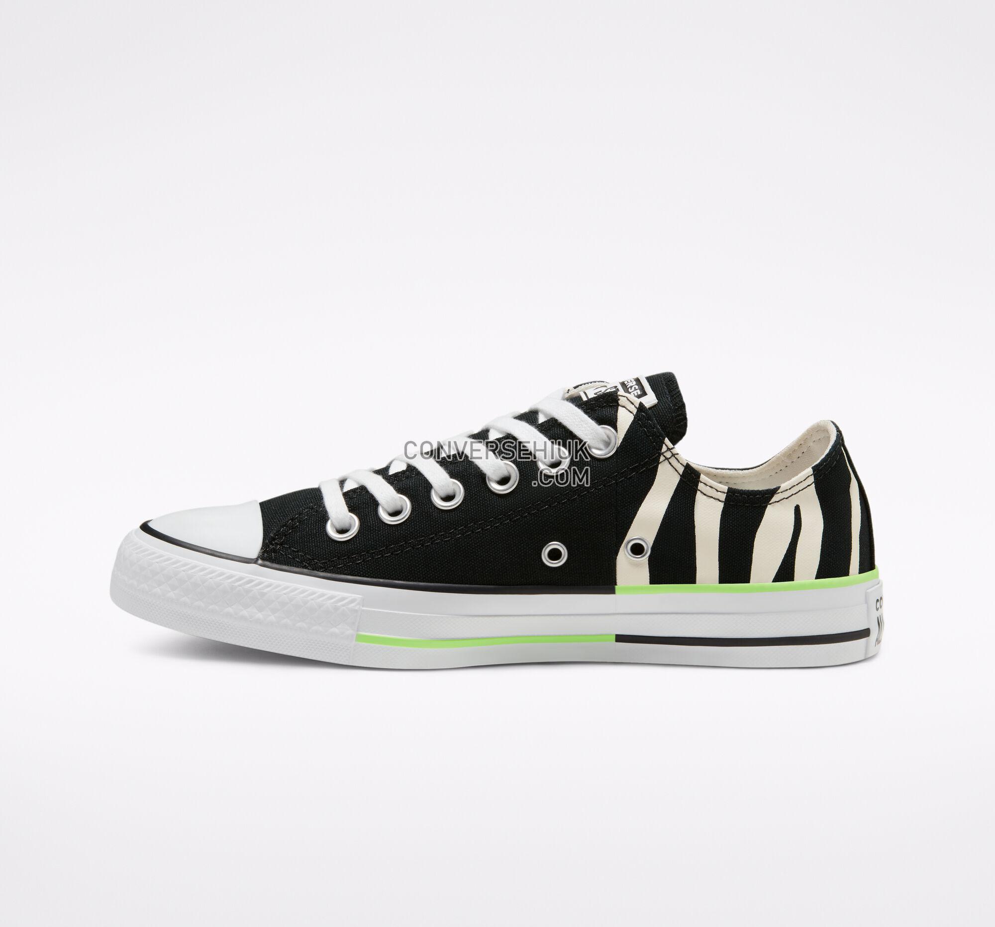 Converse Sunblocked Chuck Taylor All Star Black/Egret/Ghost Green 167667F Shoes