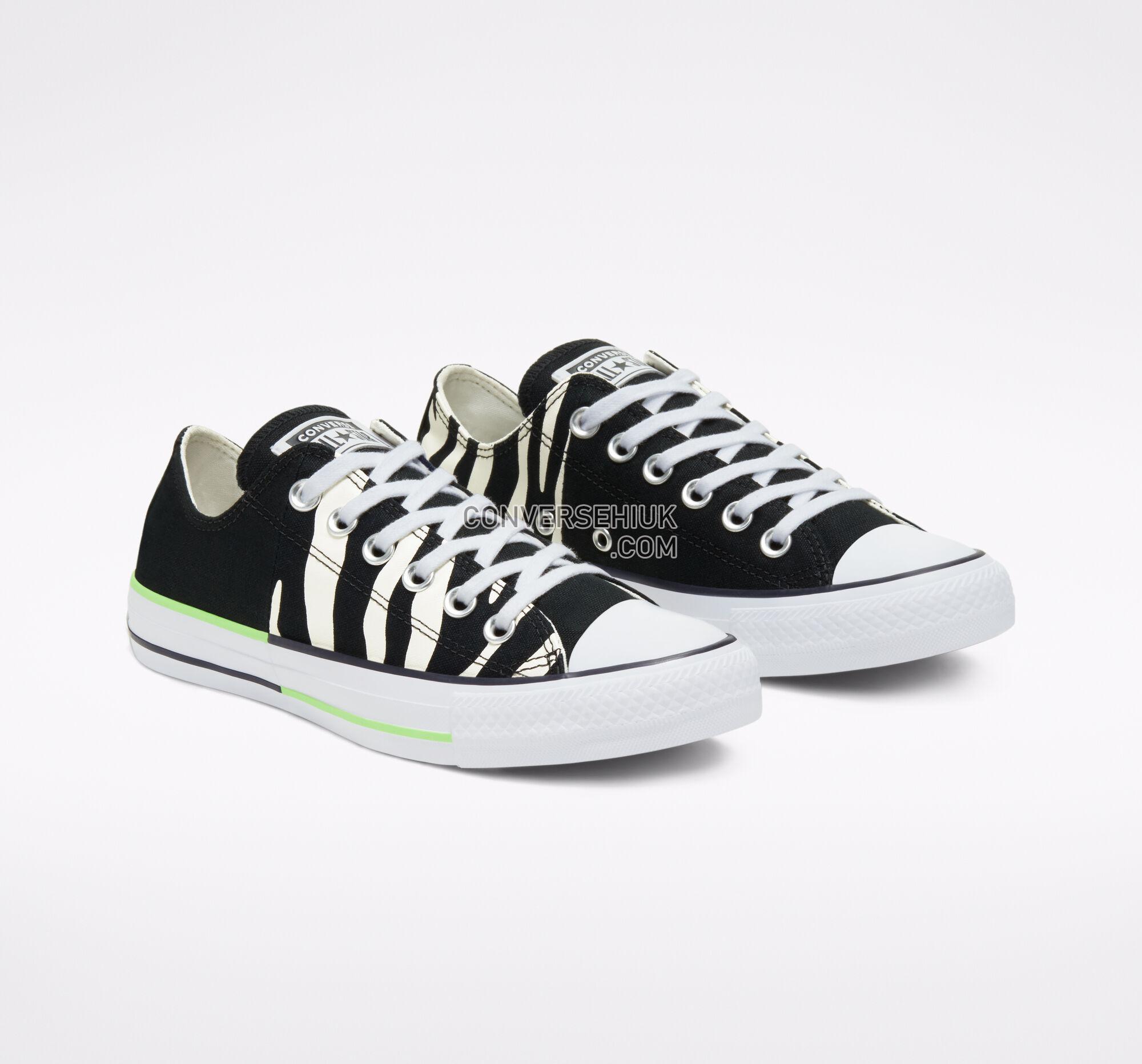 Converse Sunblocked Chuck Taylor All Star Black/Egret/Ghost Green 167667F Shoes