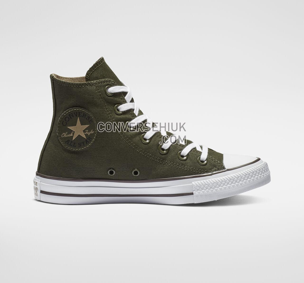 Converse Chuck Taylor All Star Seasonal Color High Top Utility Green/Teak/White 162449F Shoes