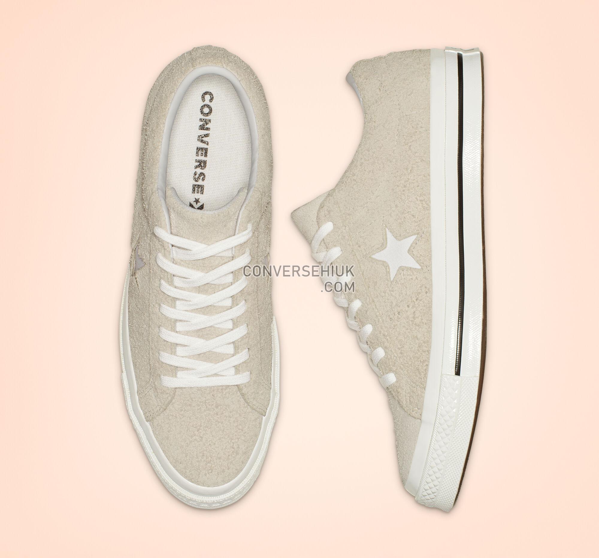 Converse One Star Vintage Suede White/White/White 161577C Shoes