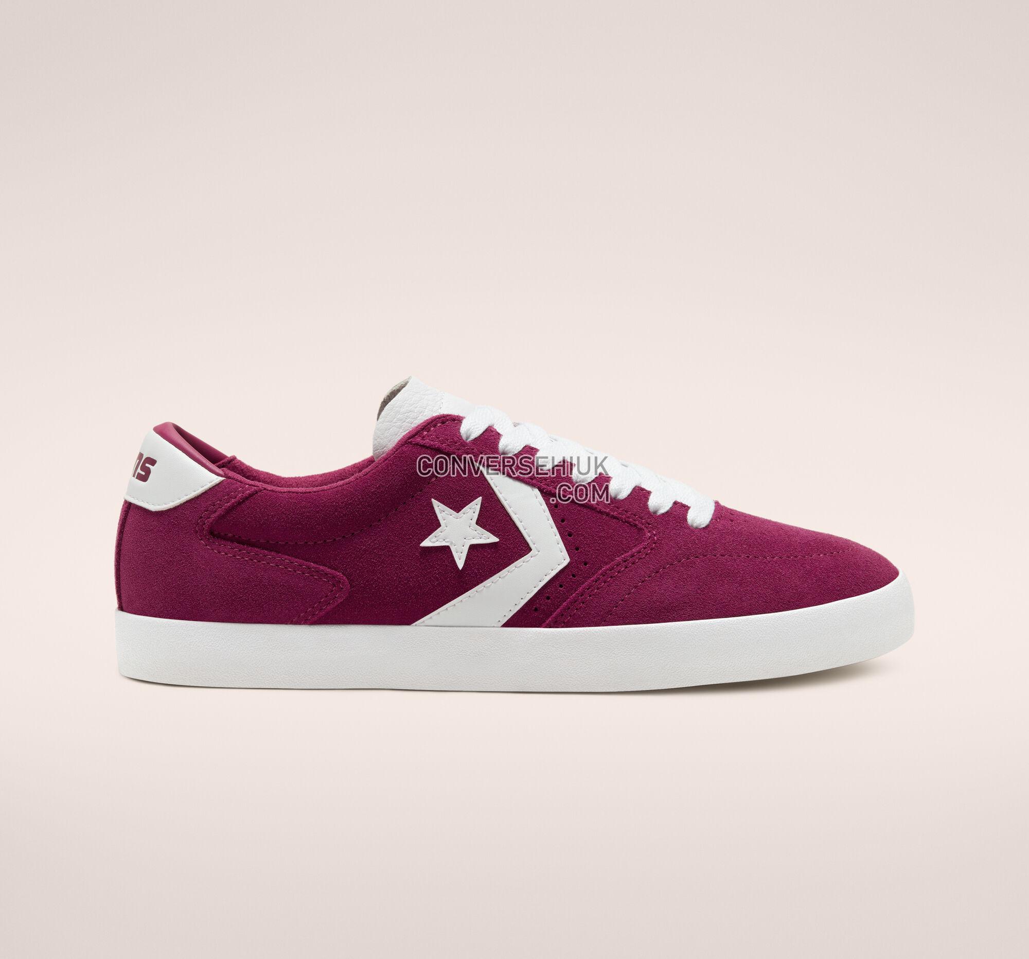 Converse CONS Checkpoint Pro Rose Maroon/White/White 166836C Shoes