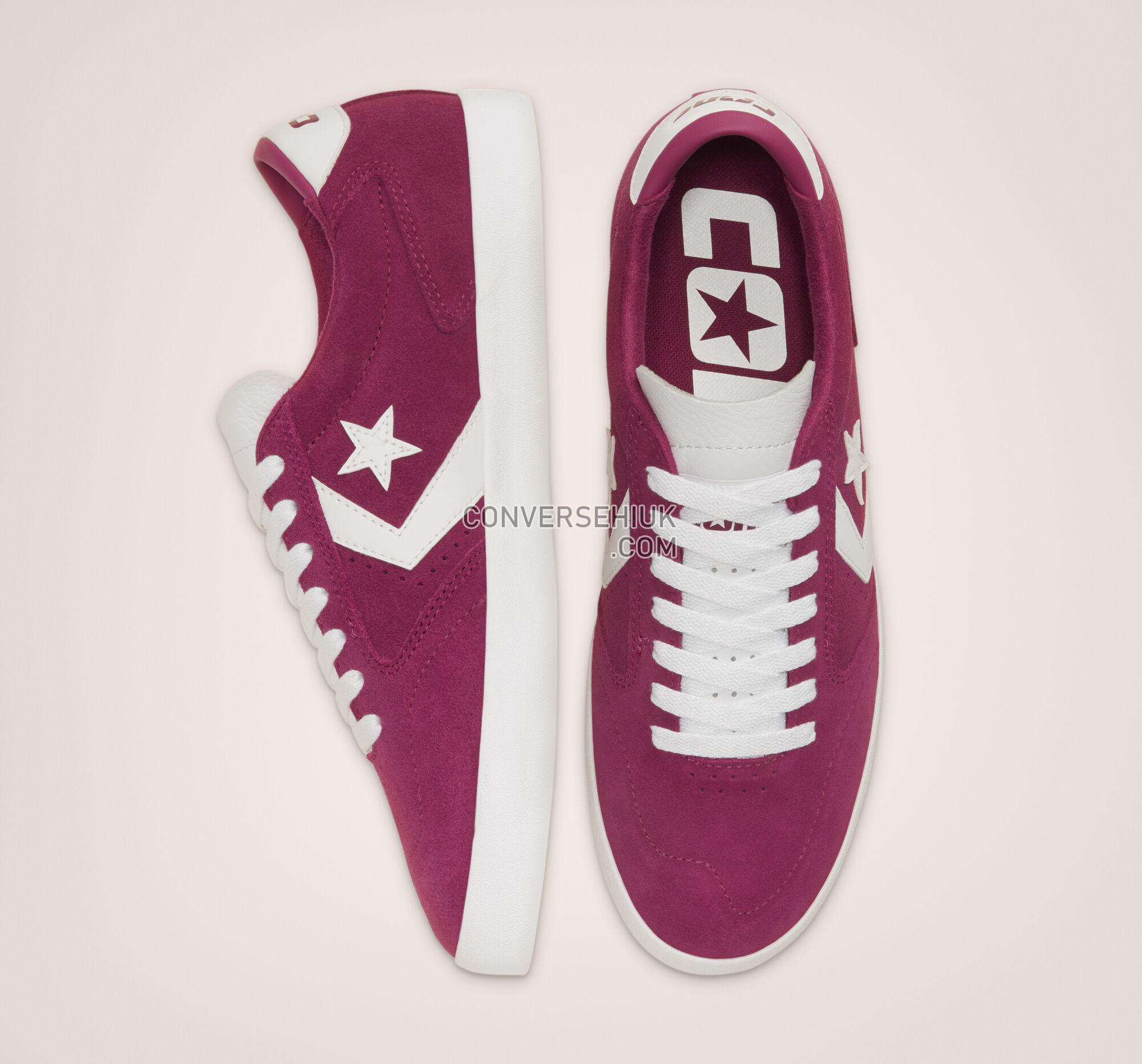 Converse CONS Checkpoint Pro Rose Maroon/White/White 166836C Shoes