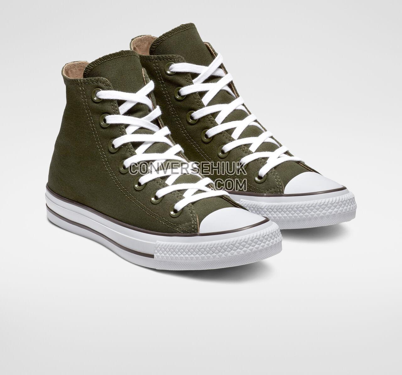 Converse Chuck Taylor All Star Seasonal Color High Top Utility Green/Teak/White 162449F Shoes