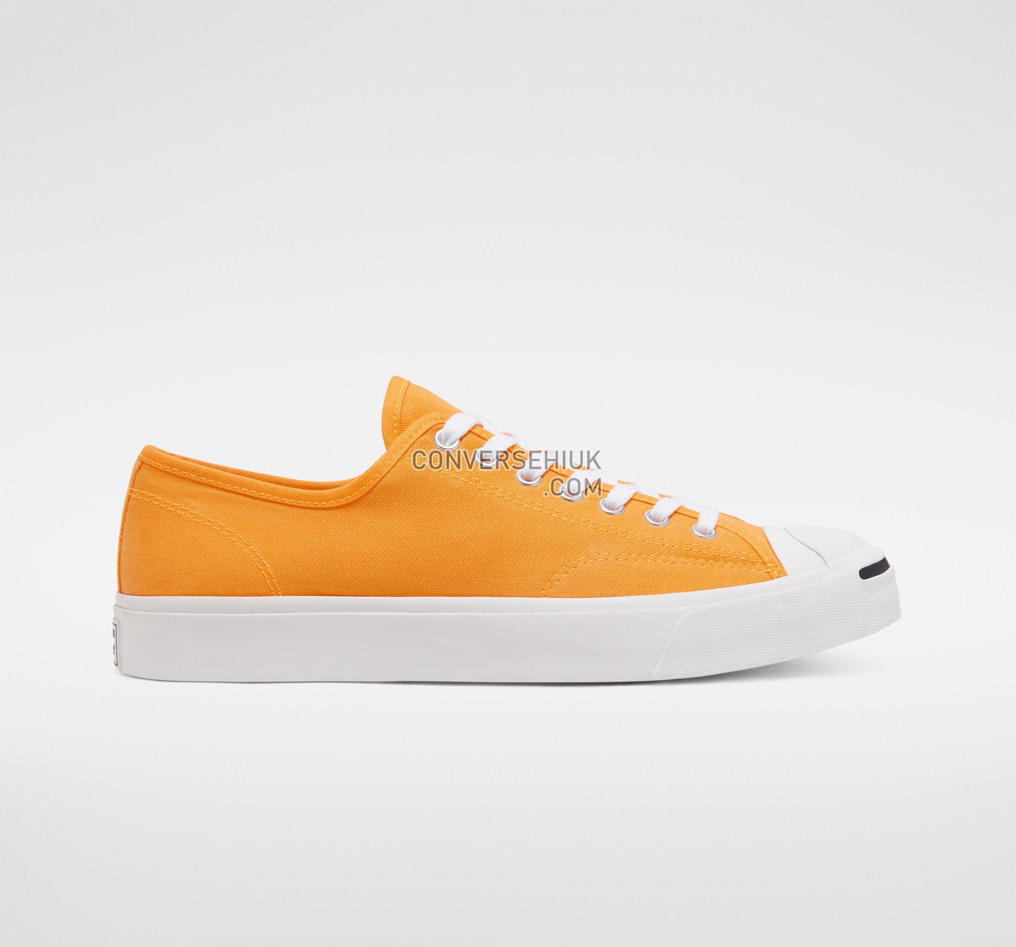 Converse Jack Purcell Twill Laser Orange/White/White 166794C Shoes