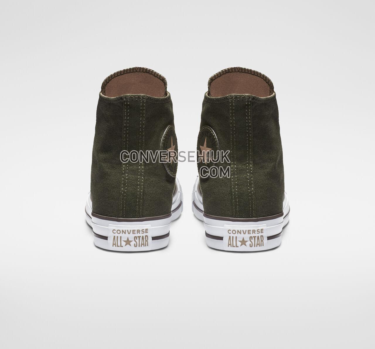 Converse Chuck Taylor All Star Seasonal Color High Top Utility Green/Teak/White 162449F Shoes