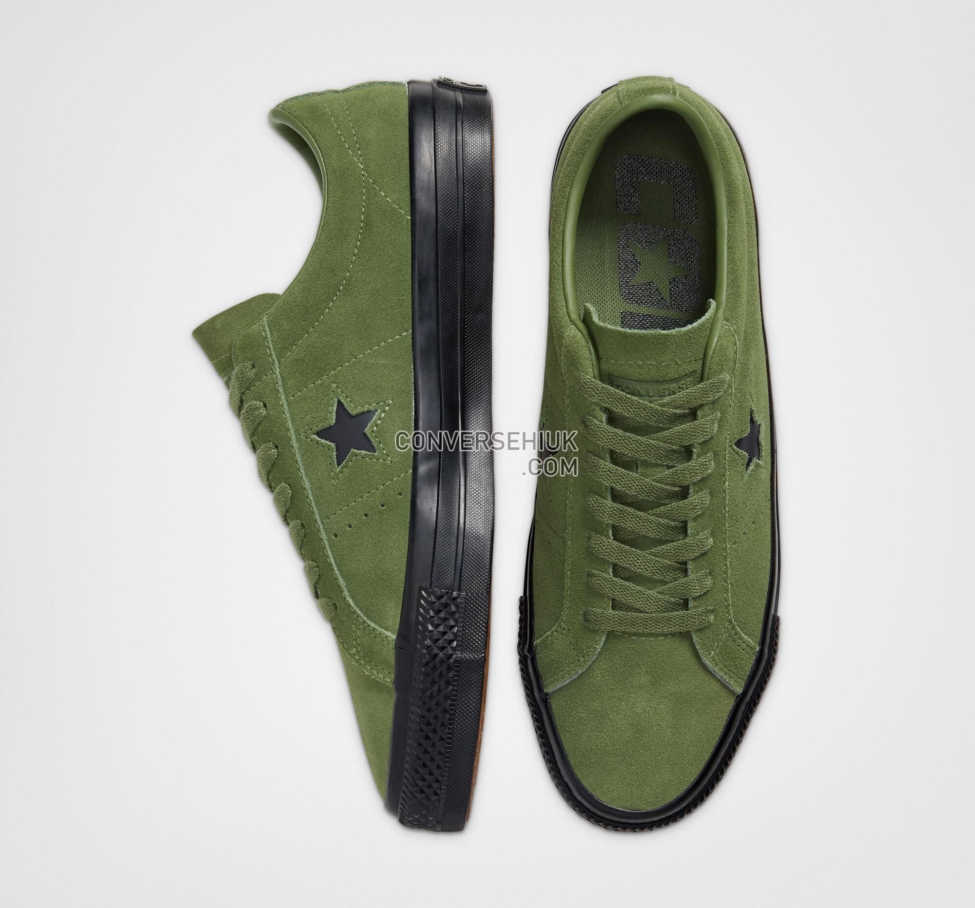 Converse CONS One Star Pro Cypress Green/Black/Black 166838C Shoes