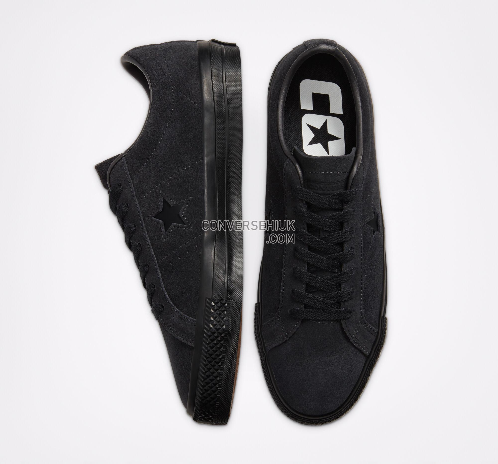 Converse CONS One Star Pro Black/Black/Black 166839C Shoes