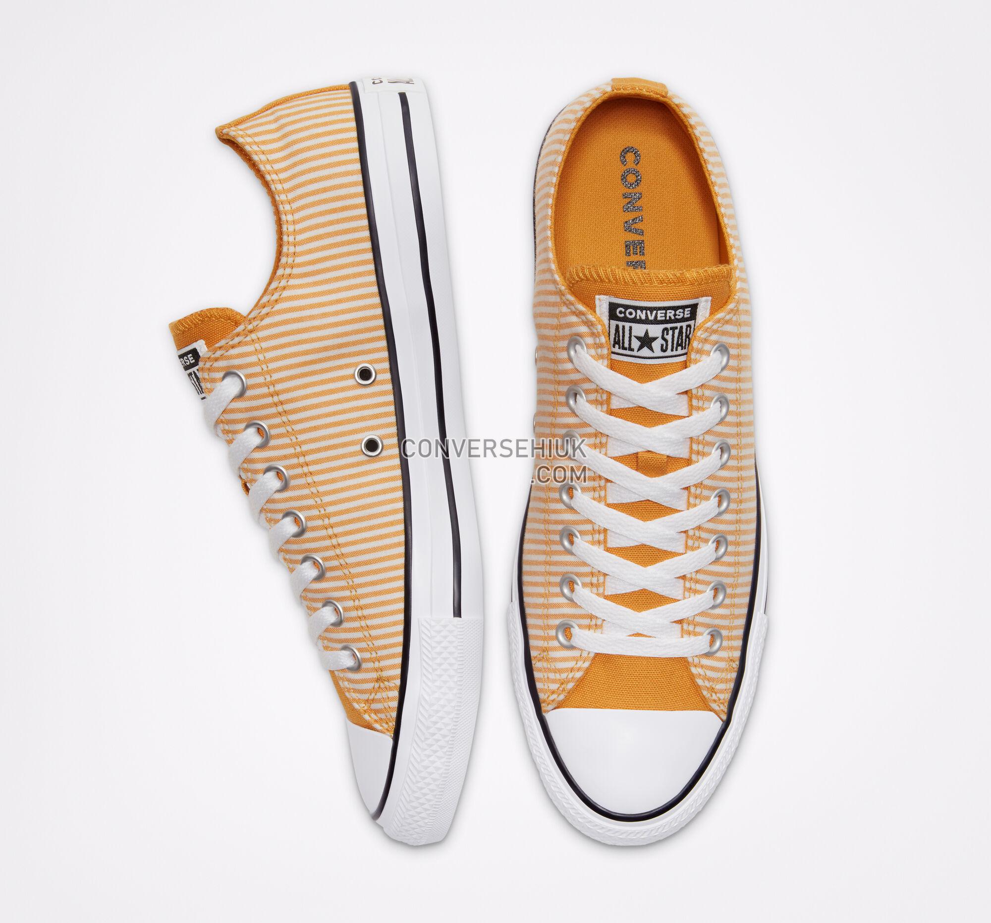 Converse Nautical Prep Chuck Taylor All Star Sunflower Gold/Egret/White 166866C Shoes