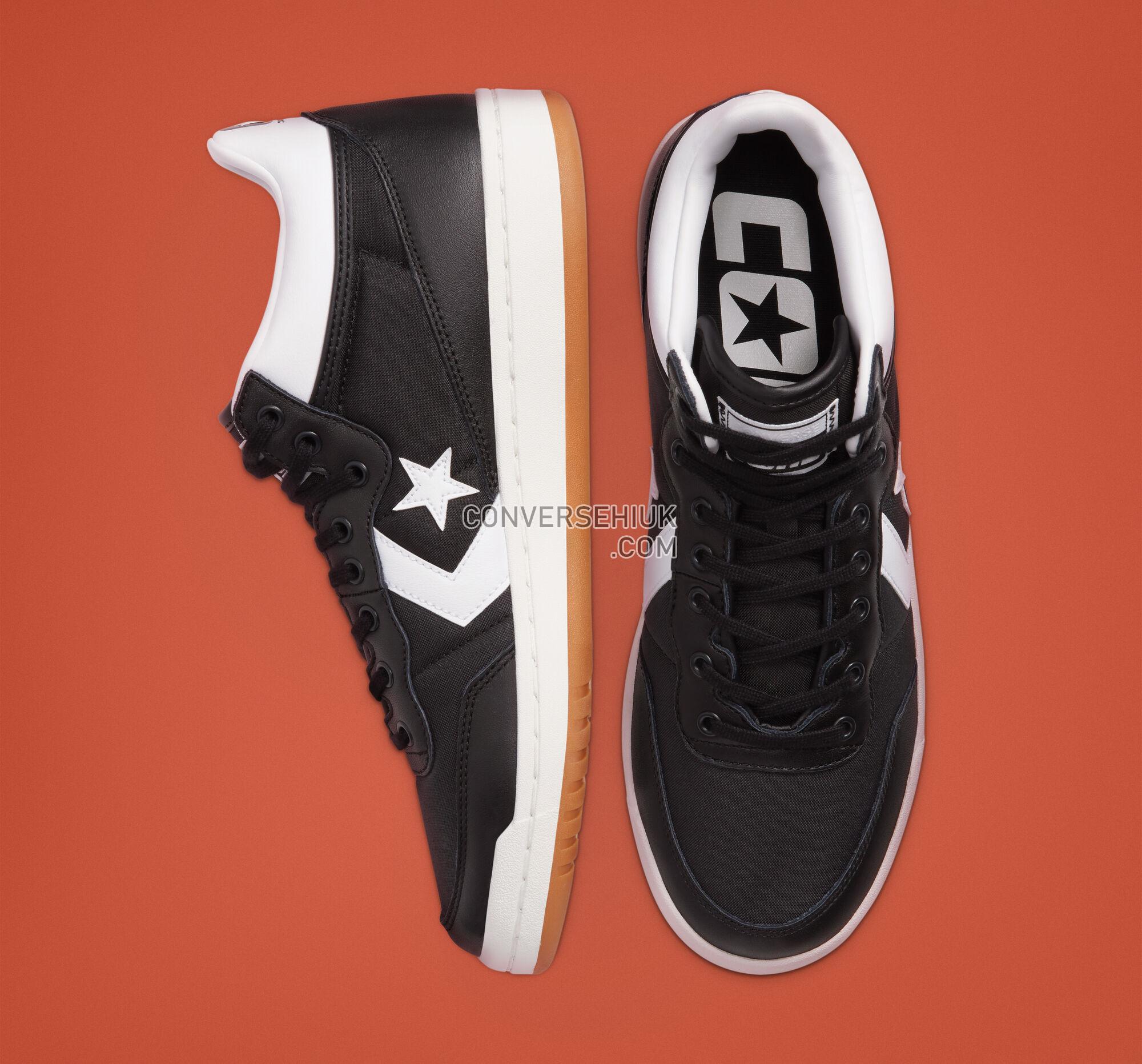 Converse CONS Fastbreak Pro Black/White/Gum 166246C Shoes