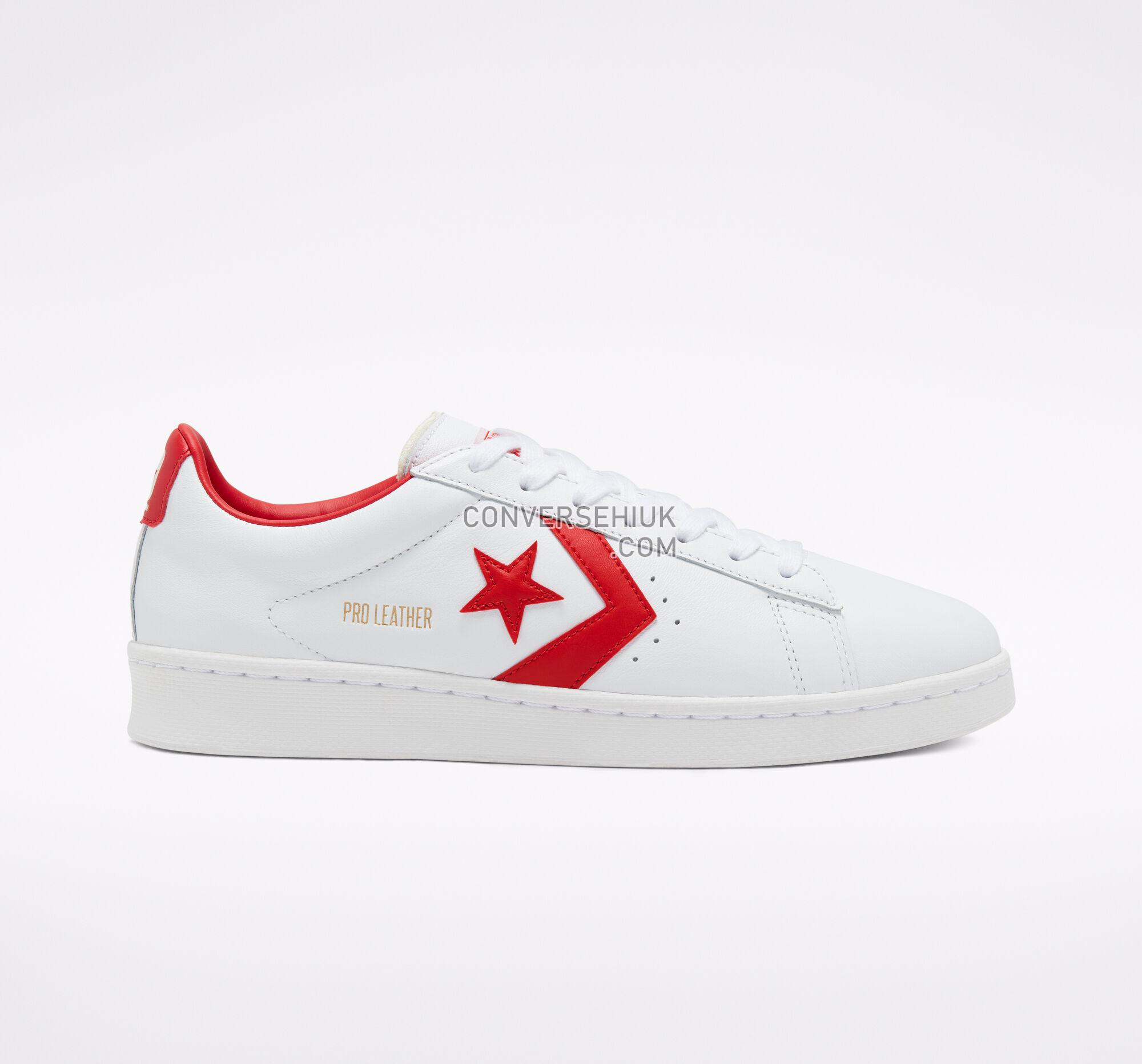 Converse OG Pro Leather White/University Red/White 167970C Shoes