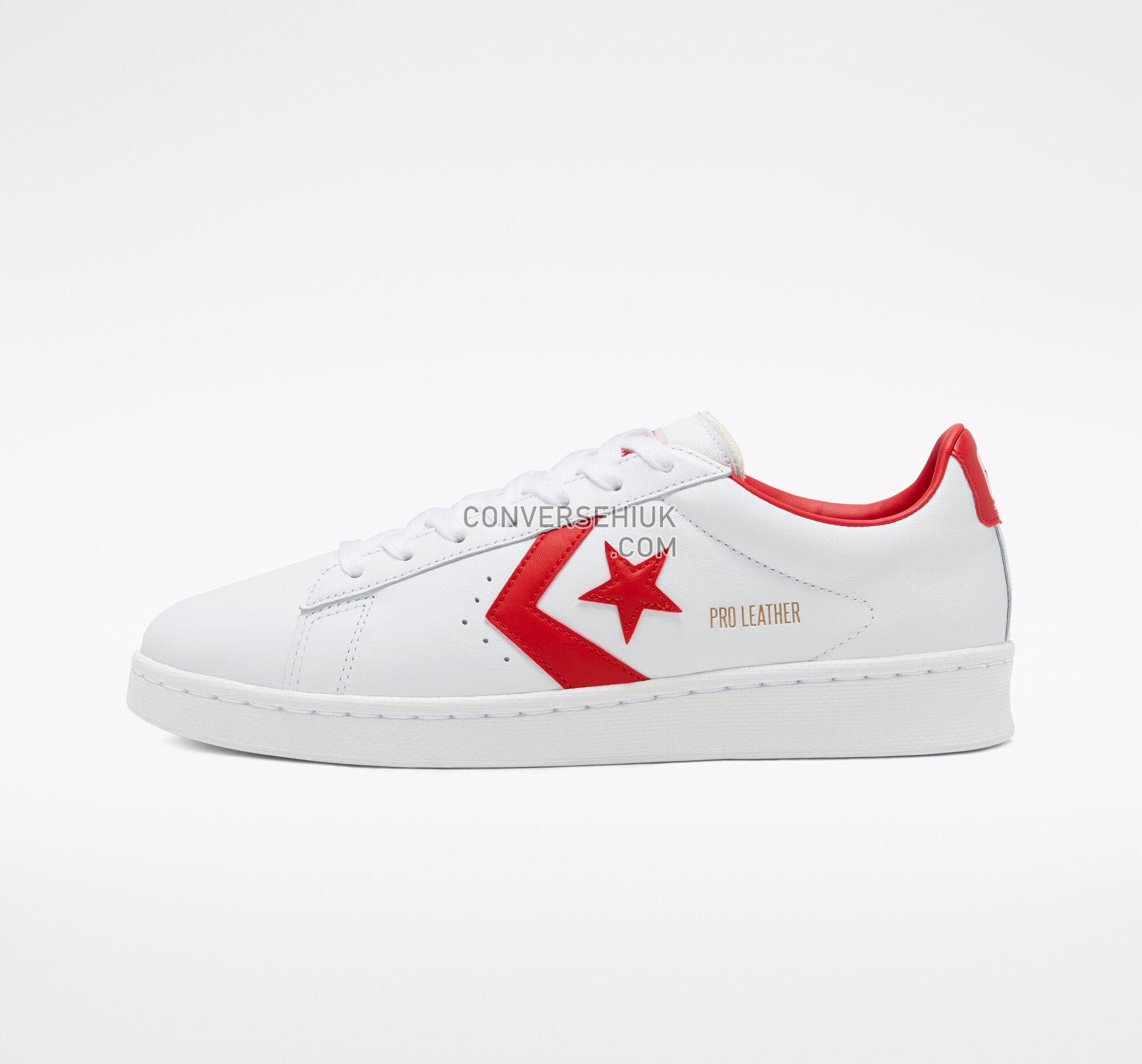 Converse OG Pro Leather White/University Red/White 167970C Shoes