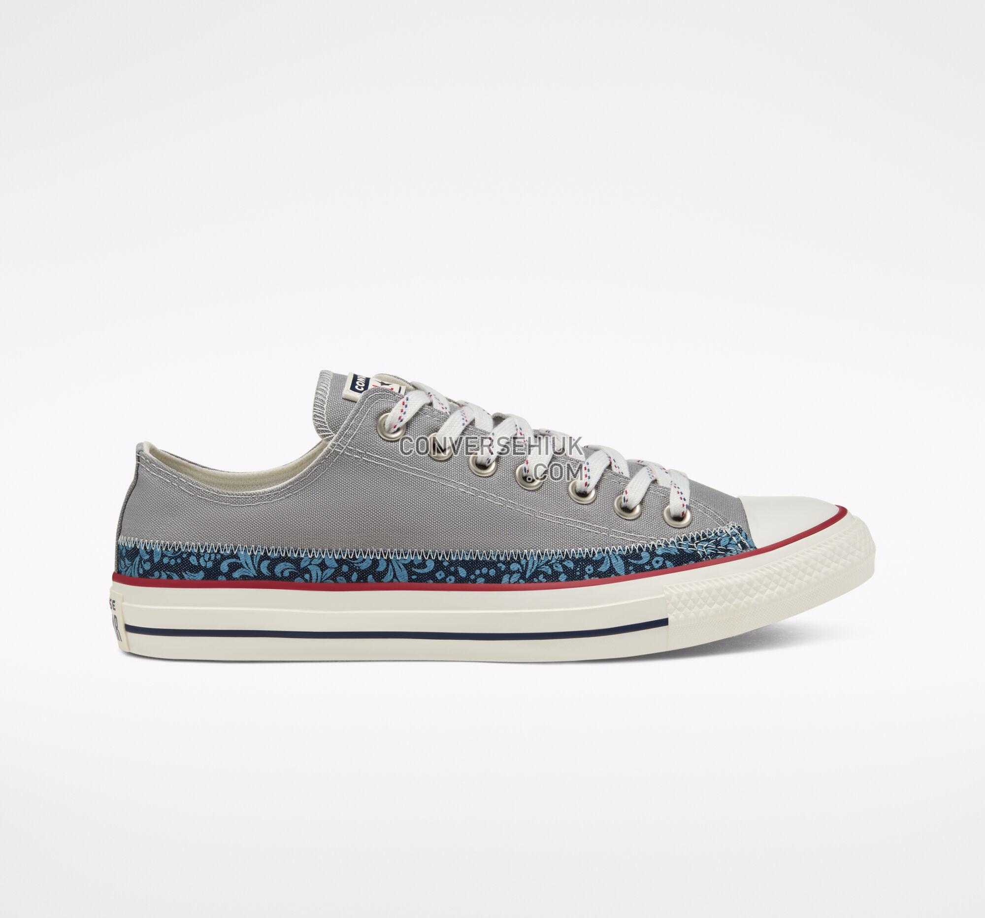 Converse Floral Chuck Taylor All Star Dolphin/Obsidian/Egret 168040F Shoes