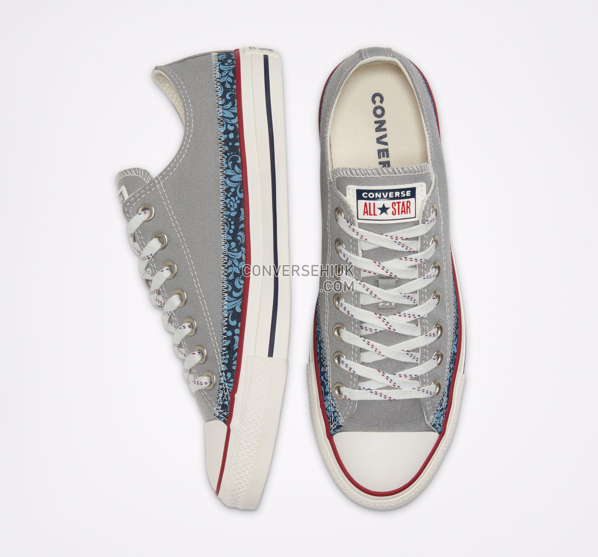 Converse Floral Chuck Taylor All Star Dolphin/Obsidian/Egret 168040F Shoes