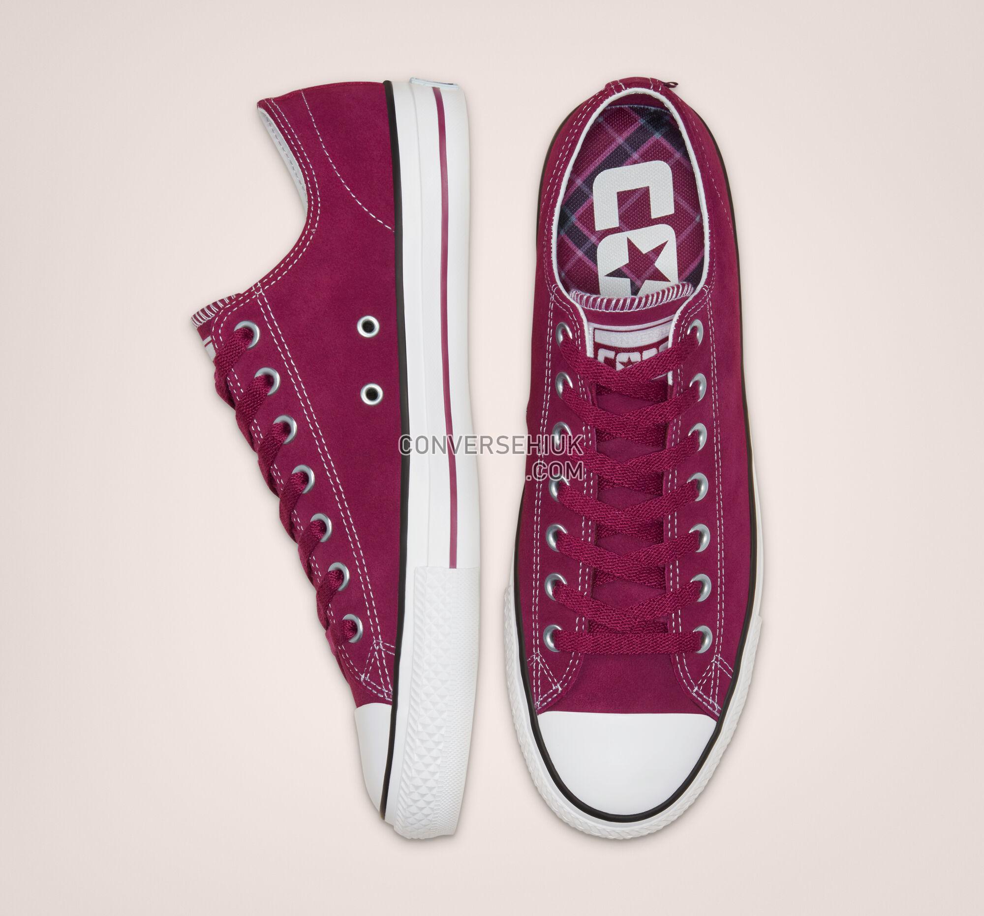 Converse CONS CTAS Pro Rose Maroon/White/Rose Maroon 166832C Shoes