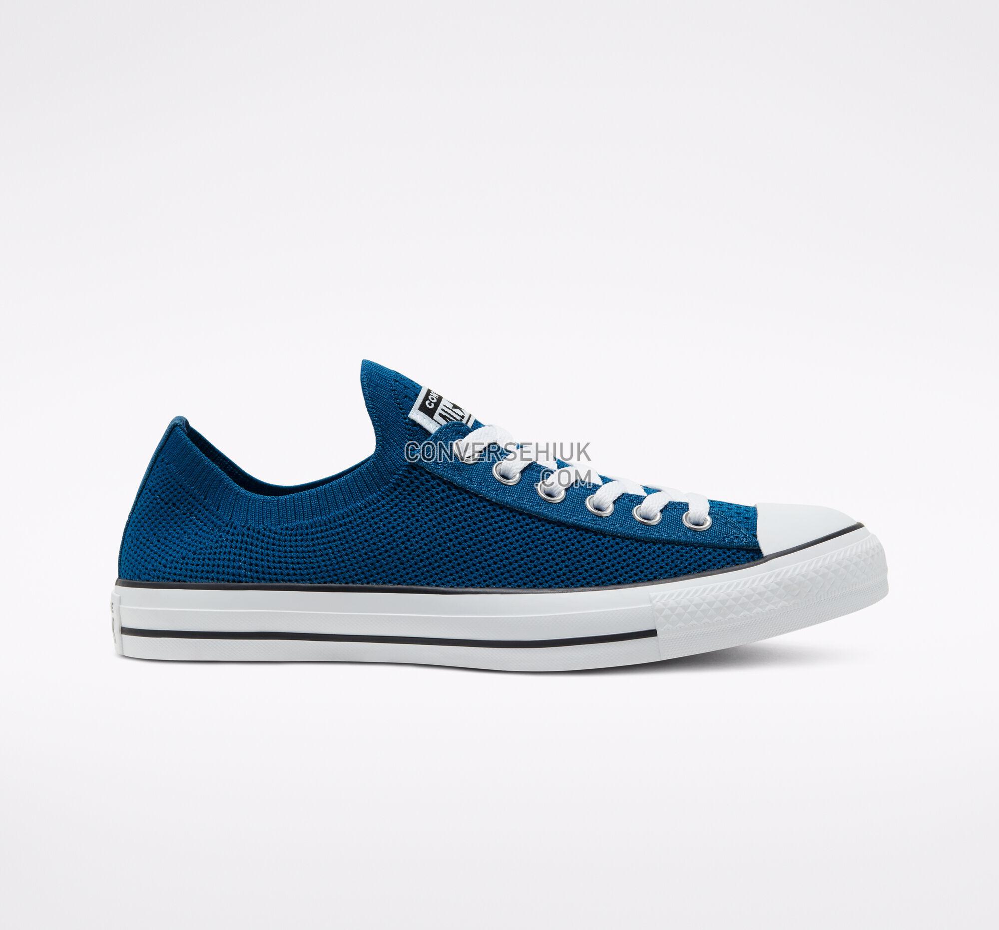 Converse Twisted Summer Chuck Taylor All Star Knit Slip Court Blue/White/Black 167843C Shoes