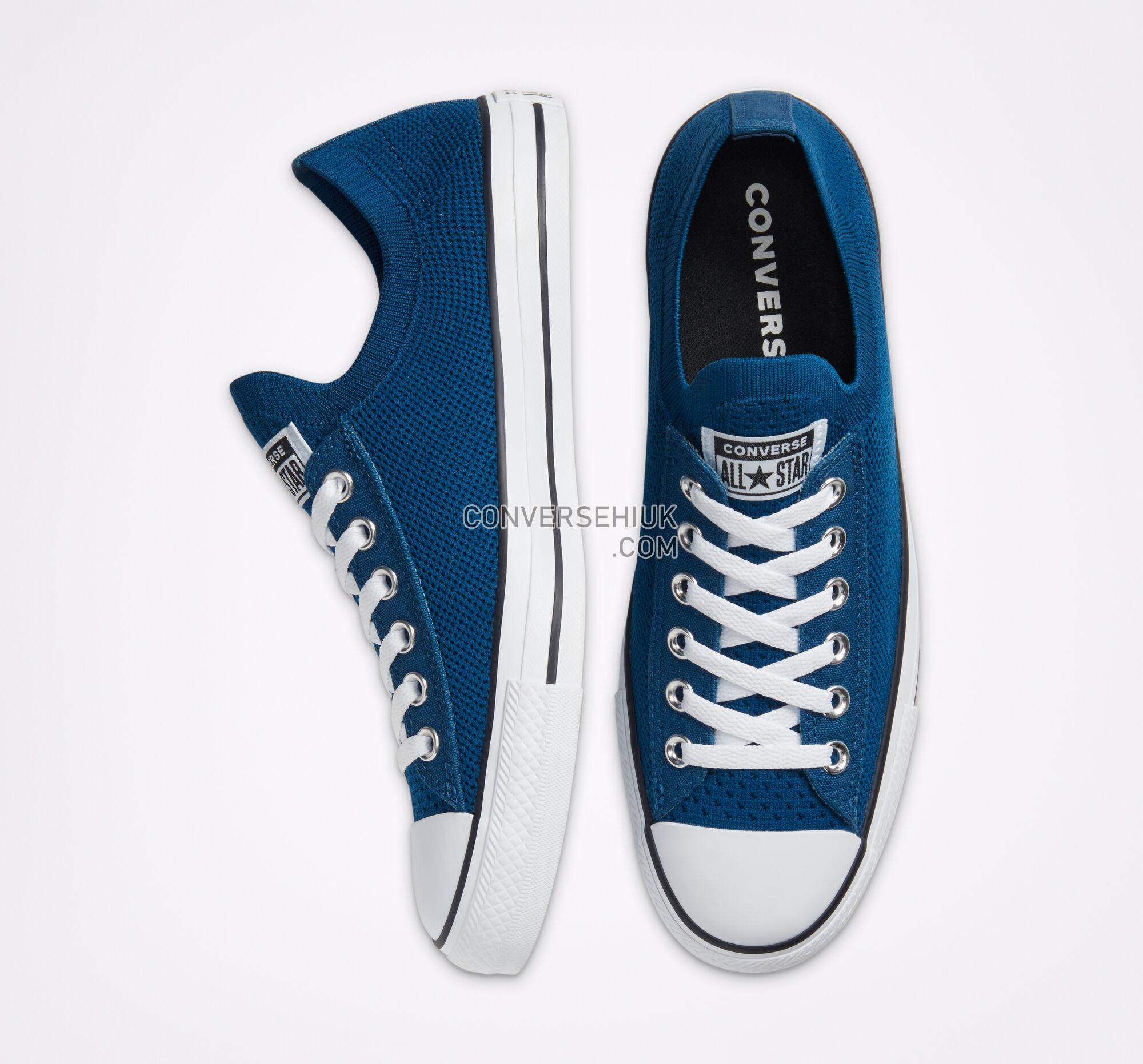 Converse Twisted Summer Chuck Taylor All Star Knit Slip Court Blue/White/Black 167843C Shoes