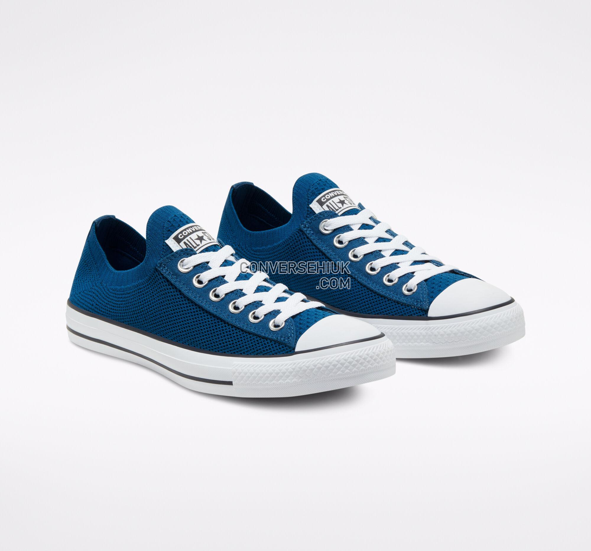 Converse Twisted Summer Chuck Taylor All Star Knit Slip Court Blue/White/Black 167843C Shoes