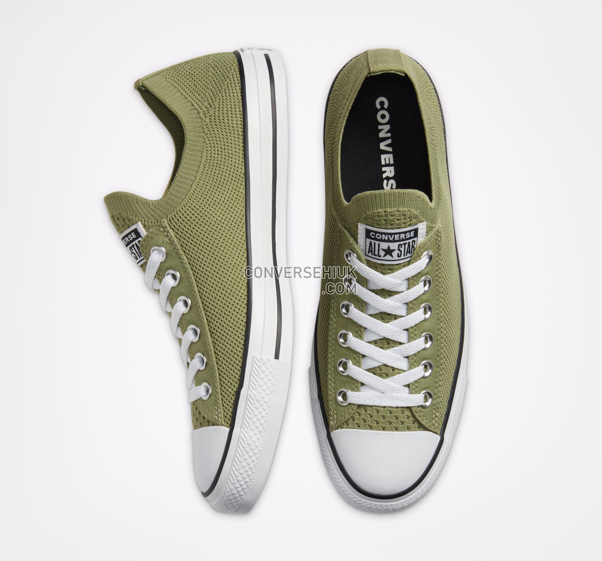 Converse Twisted Summer Chuck Taylor All Star Knit Slip Street Sage/White/Black 167842C Shoes