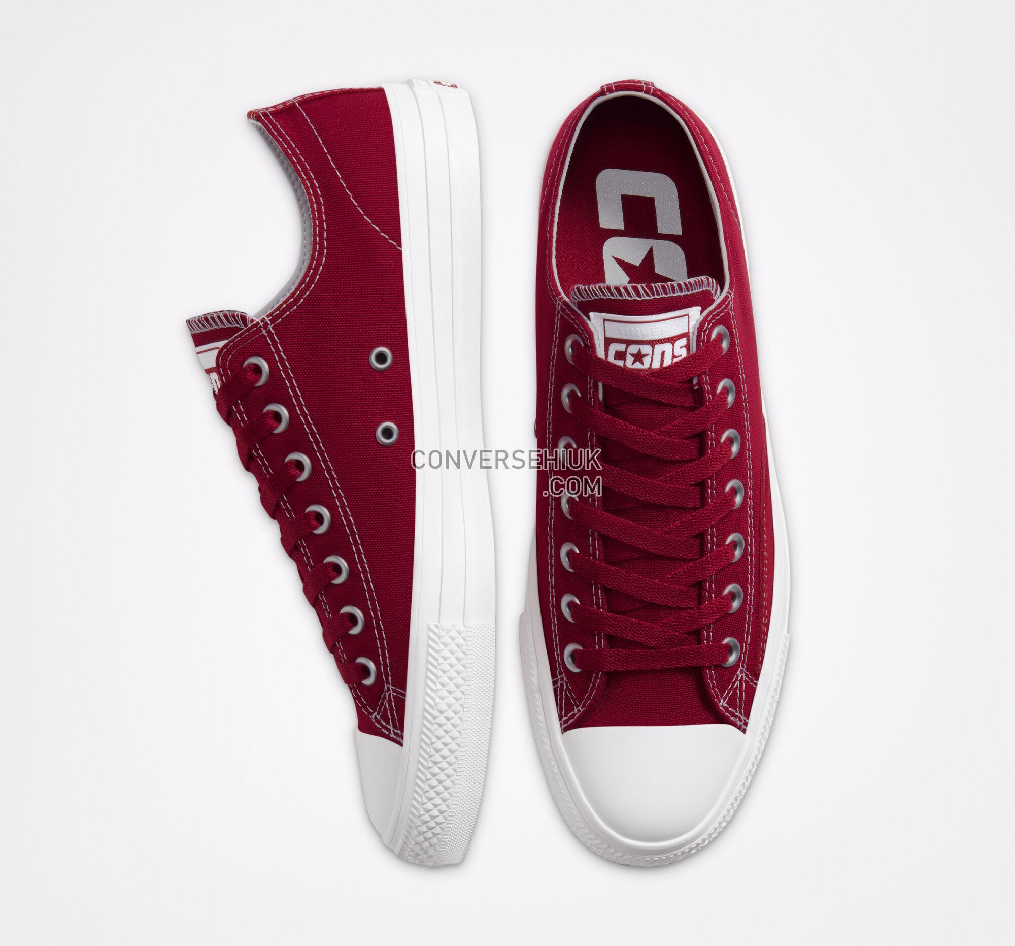 Converse Suede Ollie Patch CTAS Pro Team Red/White/White 167607C Shoes