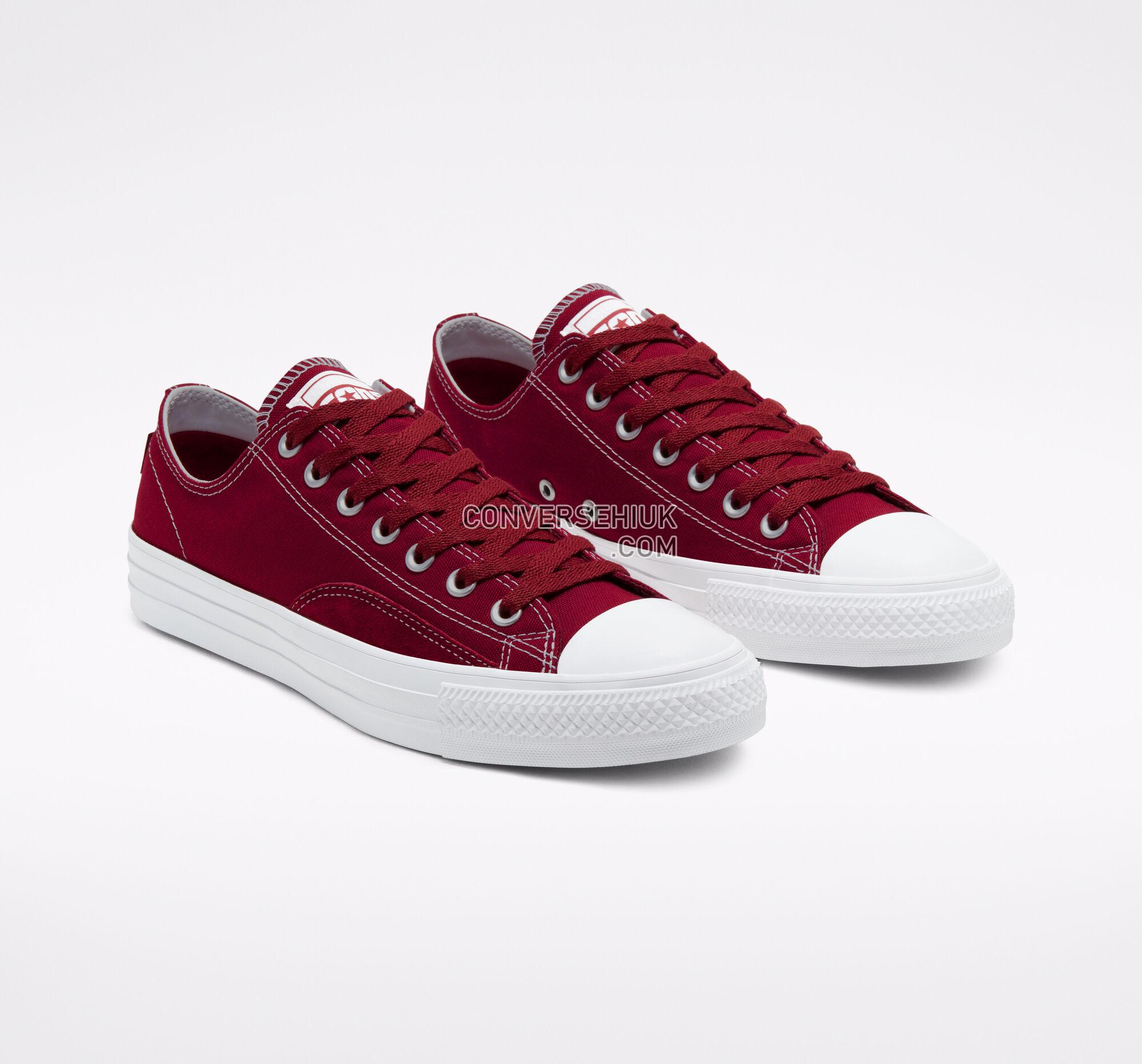 Converse Suede Ollie Patch CTAS Pro Team Red/White/White 167607C Shoes