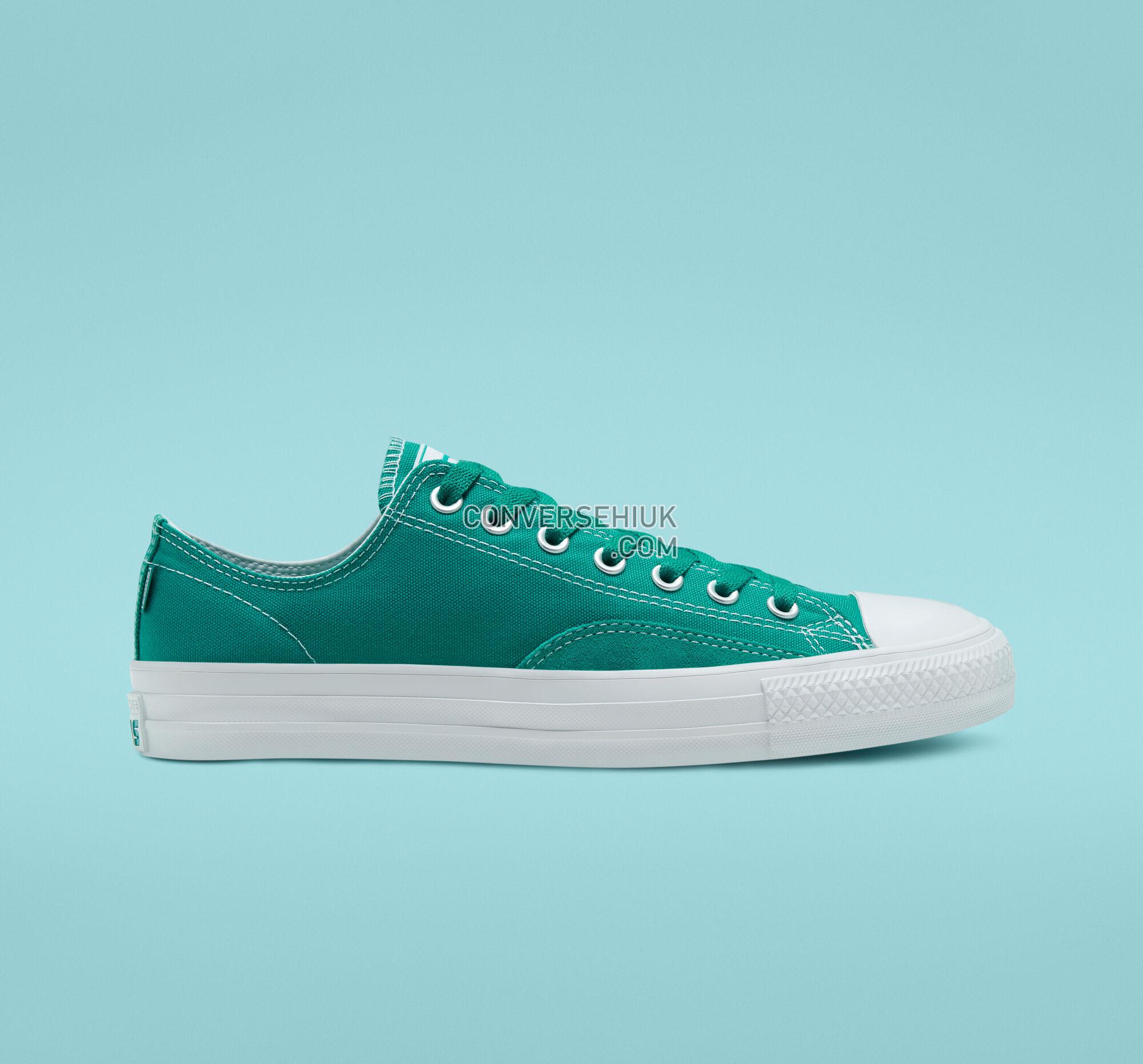 Converse Suede Ollie Patch CTAS Pro Malachite/White/White 167608C Shoes