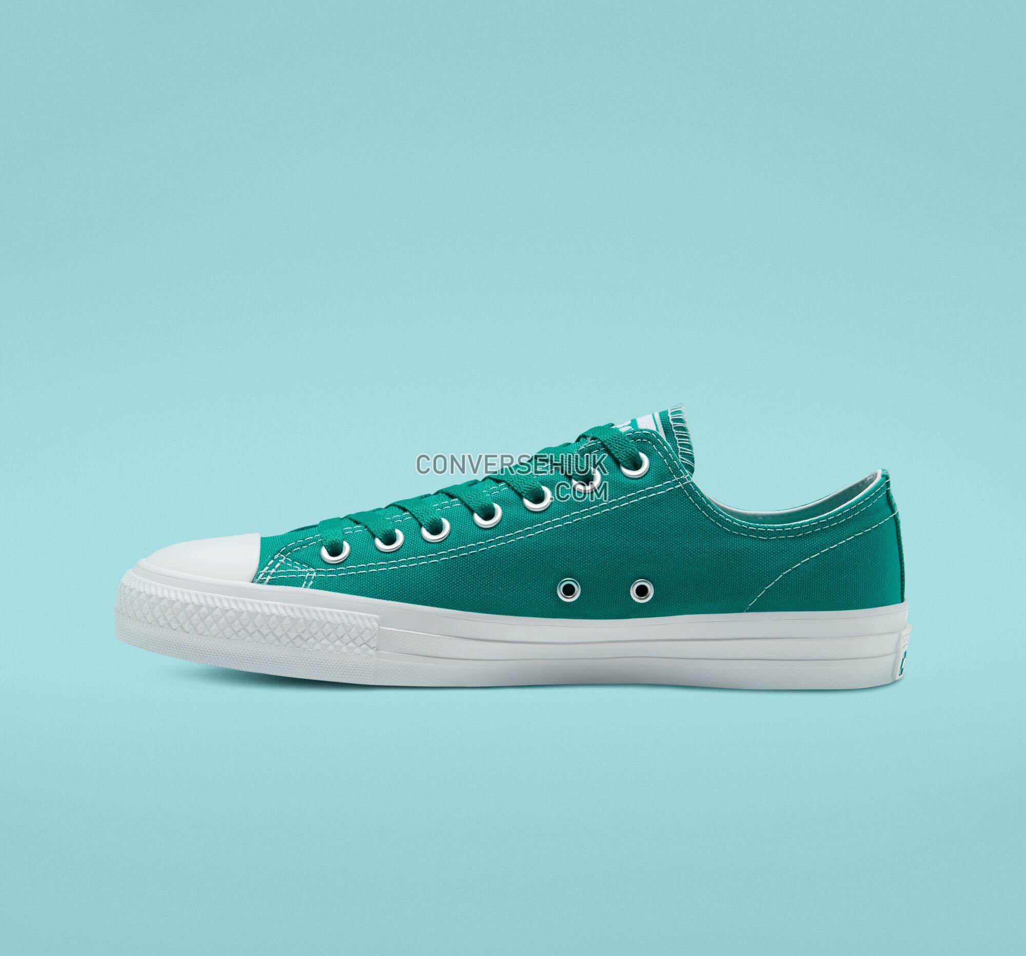 Converse Suede Ollie Patch CTAS Pro Malachite/White/White 167608C Shoes