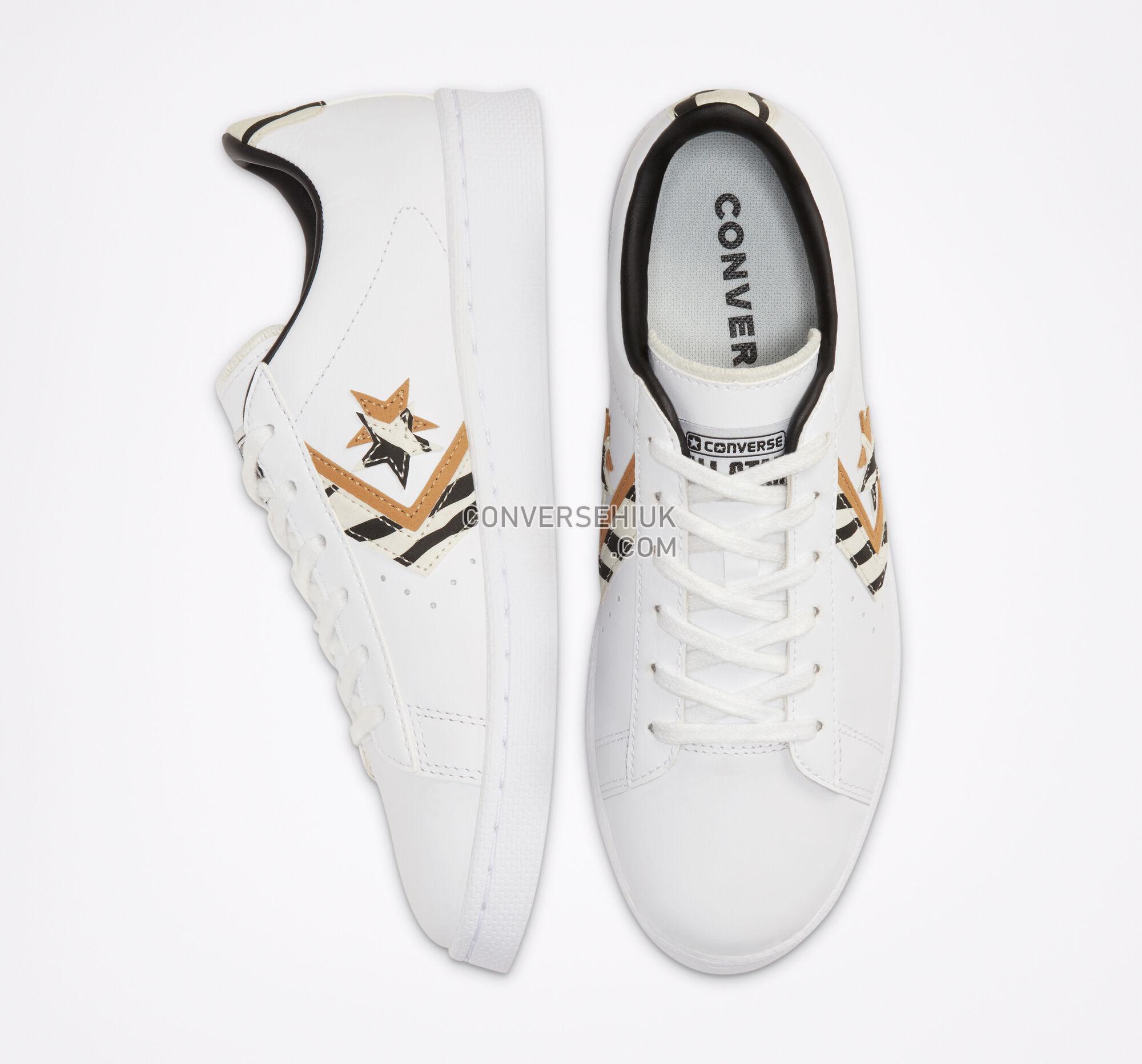 Converse Sunblocked Pro Leather White/Egret/Soba 167866C Shoes