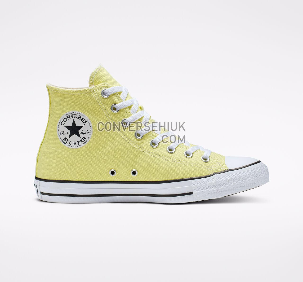 Converse Chuck Taylor All Star Seasonal Color High Top Lt Zitron/White/Black 165497F Shoes