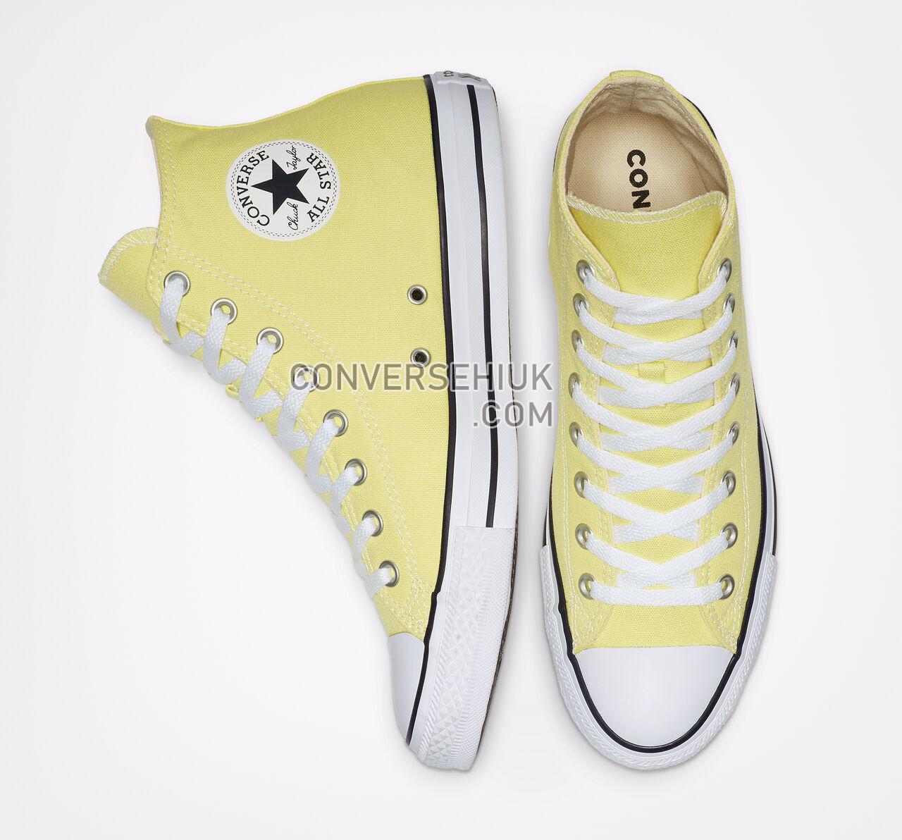 Converse Chuck Taylor All Star Seasonal Color High Top Lt Zitron/White/Black 165497F Shoes