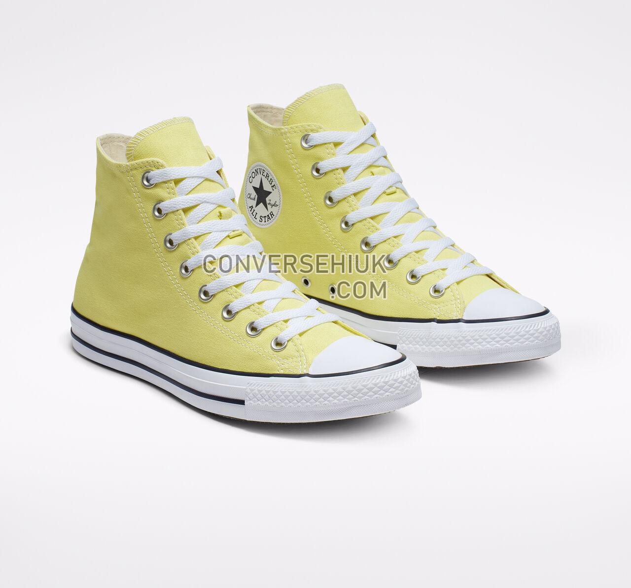 Converse Chuck Taylor All Star Seasonal Color High Top Lt Zitron/White/Black 165497F Shoes