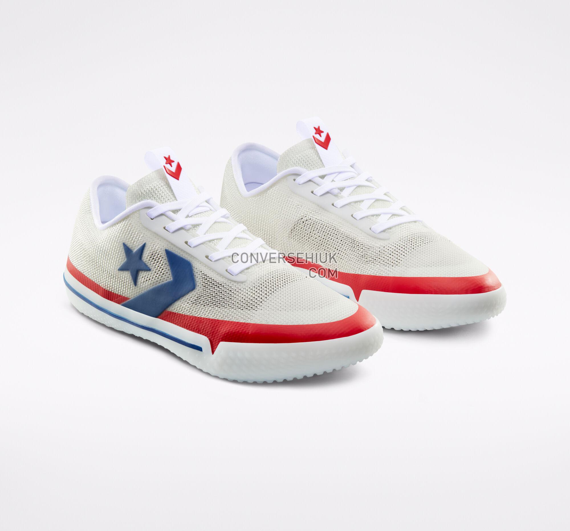 Converse All Star Pro BB City Pack White/University Red/Rush Blue 167292C Shoes