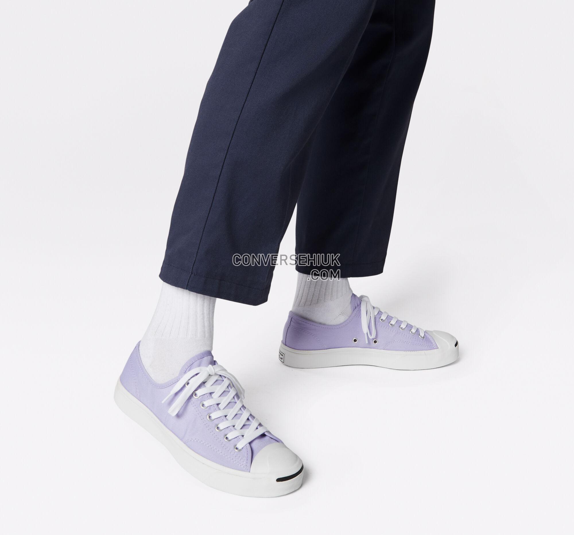 Converse Seasonal Color Twill Jack Purcell Moonstone Violet/White/White 167707C Shoes