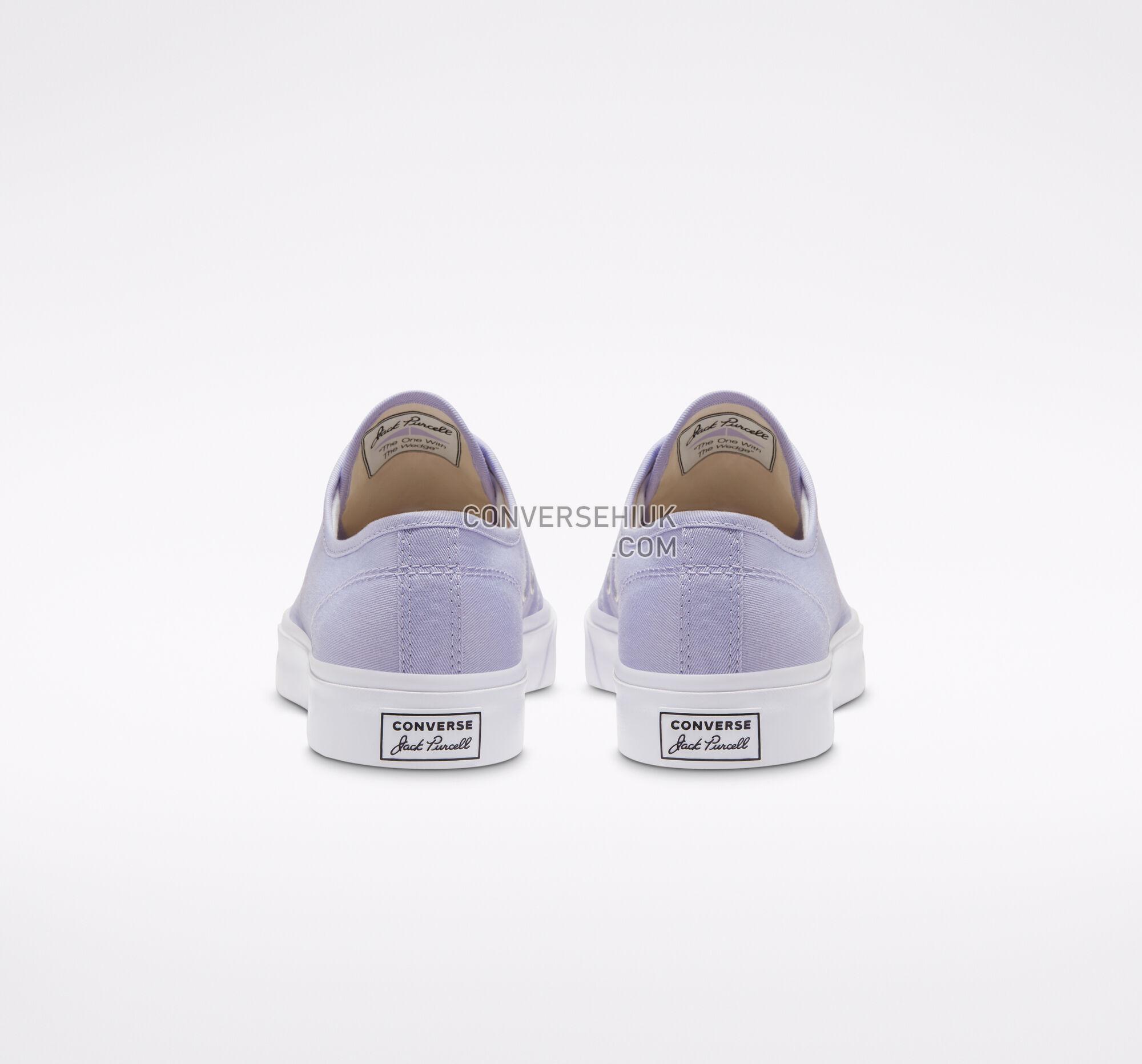 Converse Seasonal Color Twill Jack Purcell Moonstone Violet/White/White 167707C Shoes