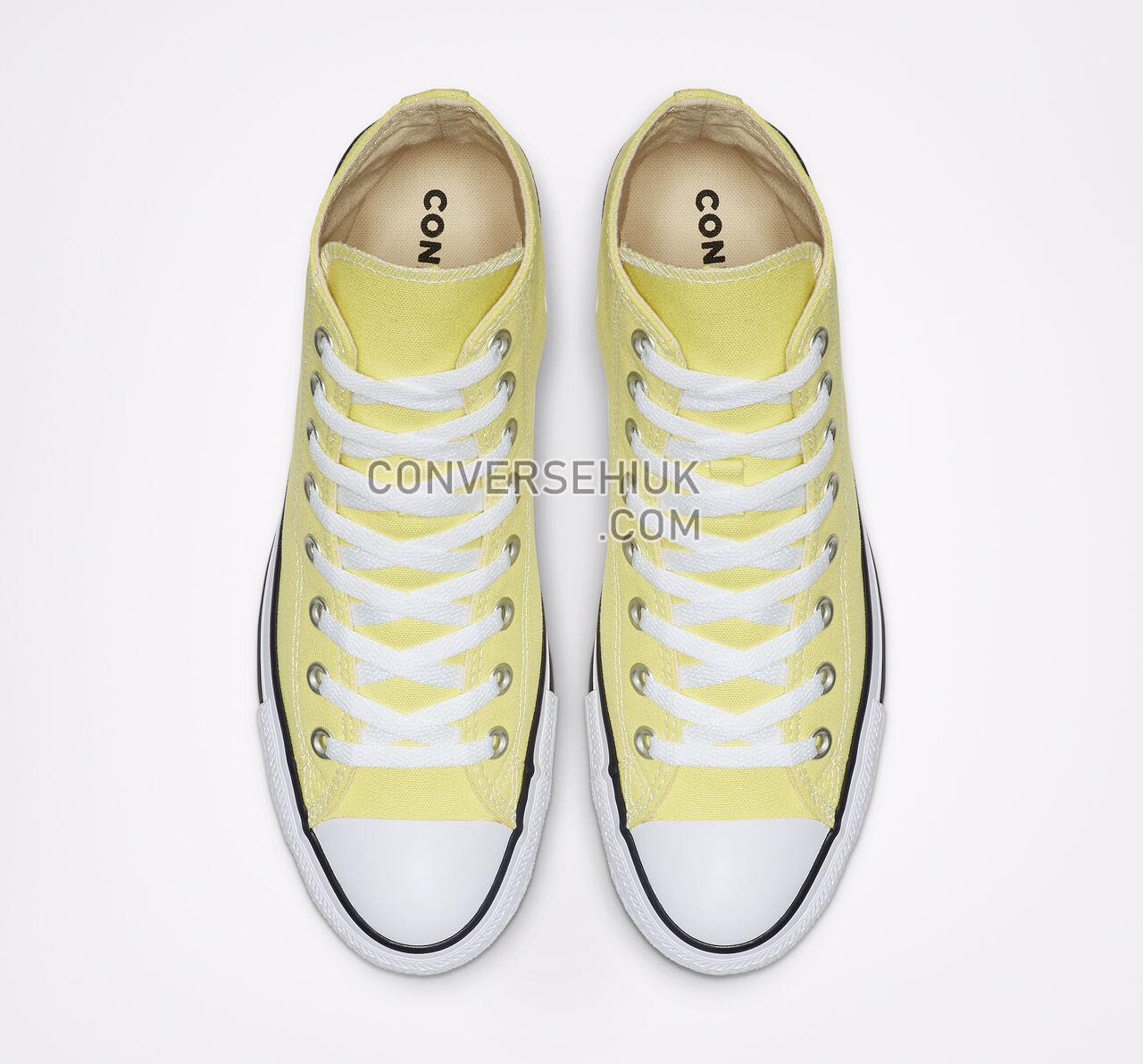 Converse Chuck Taylor All Star Seasonal Color High Top Lt Zitron/White/Black 165497F Shoes