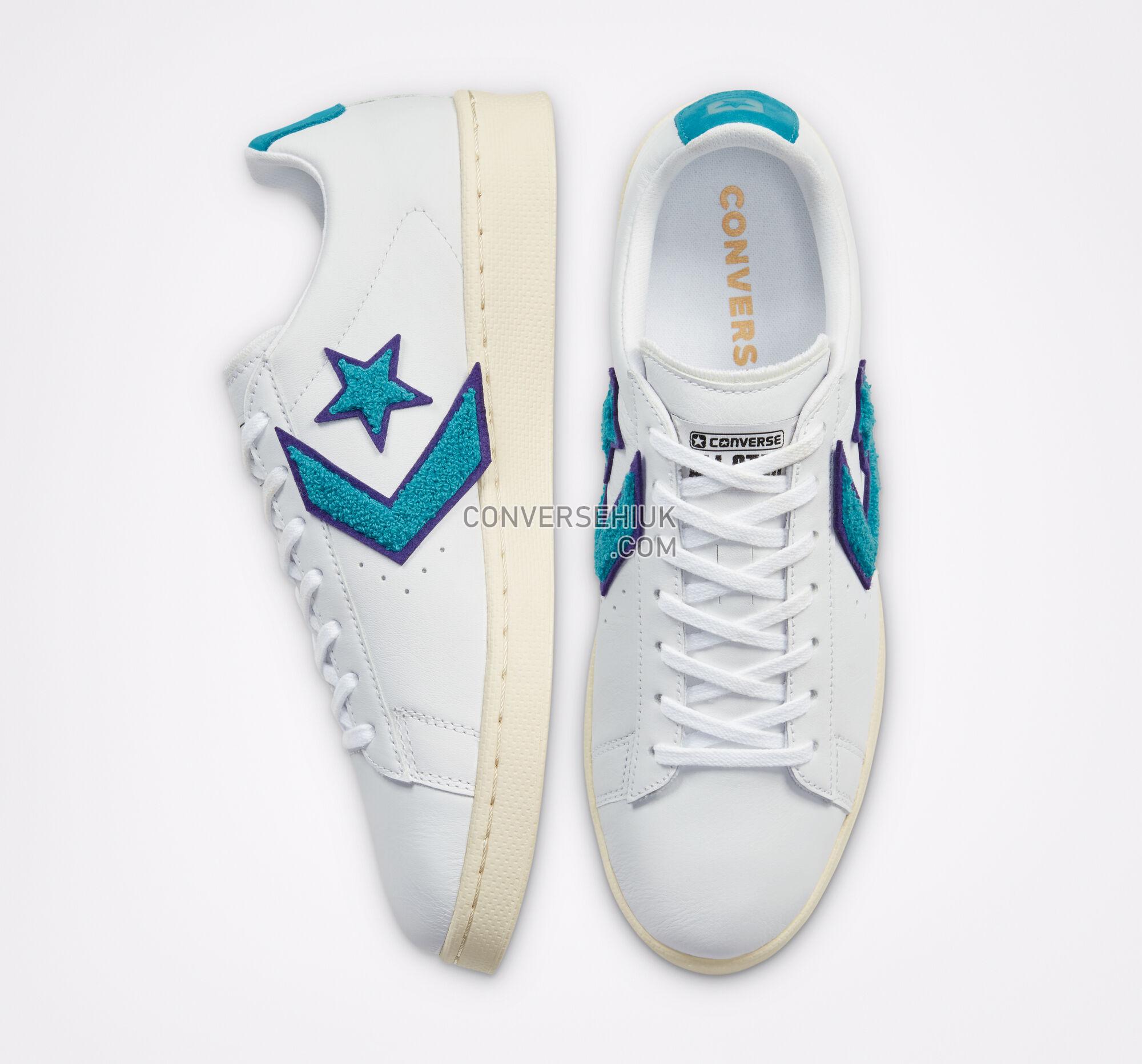 Converse 80s Pro Leather White/Deep Wisteria/Egret 167267C Shoes