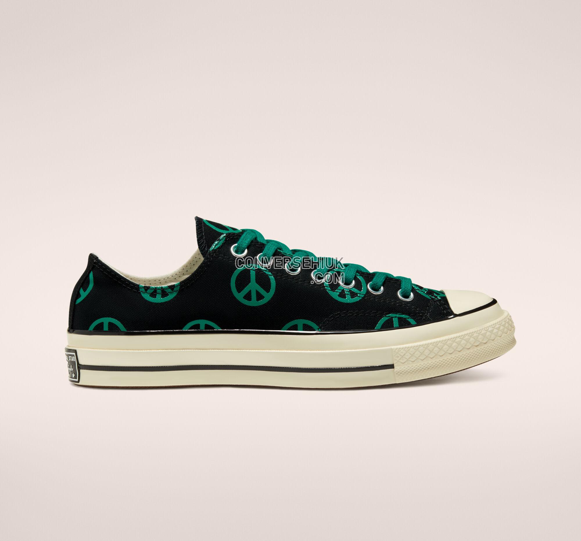 Converse Unleash Peace Chuck 70 Black/Malachite/Egret 167915C Shoes