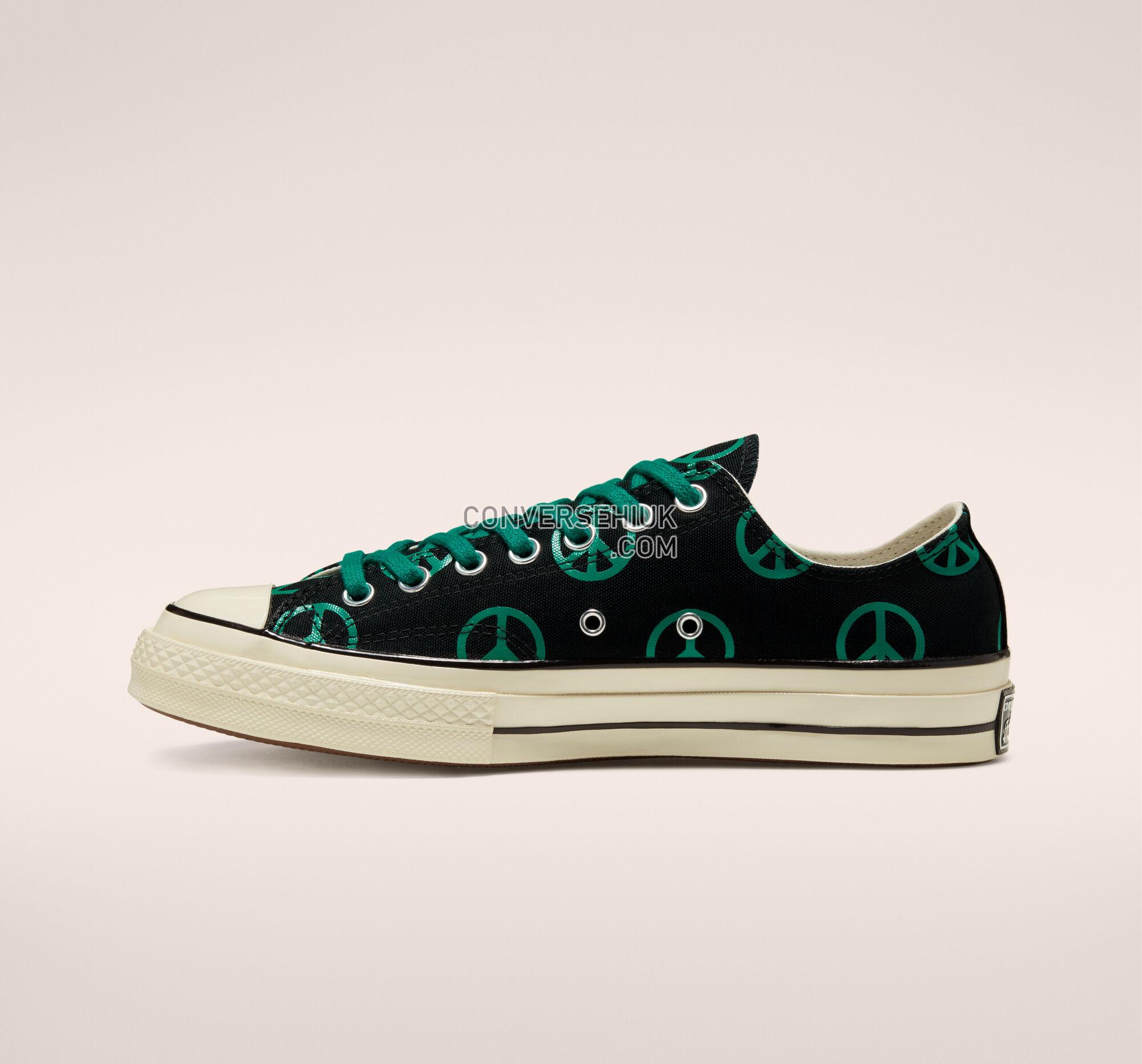 Converse Unleash Peace Chuck 70 Black/Malachite/Egret 167915C Shoes