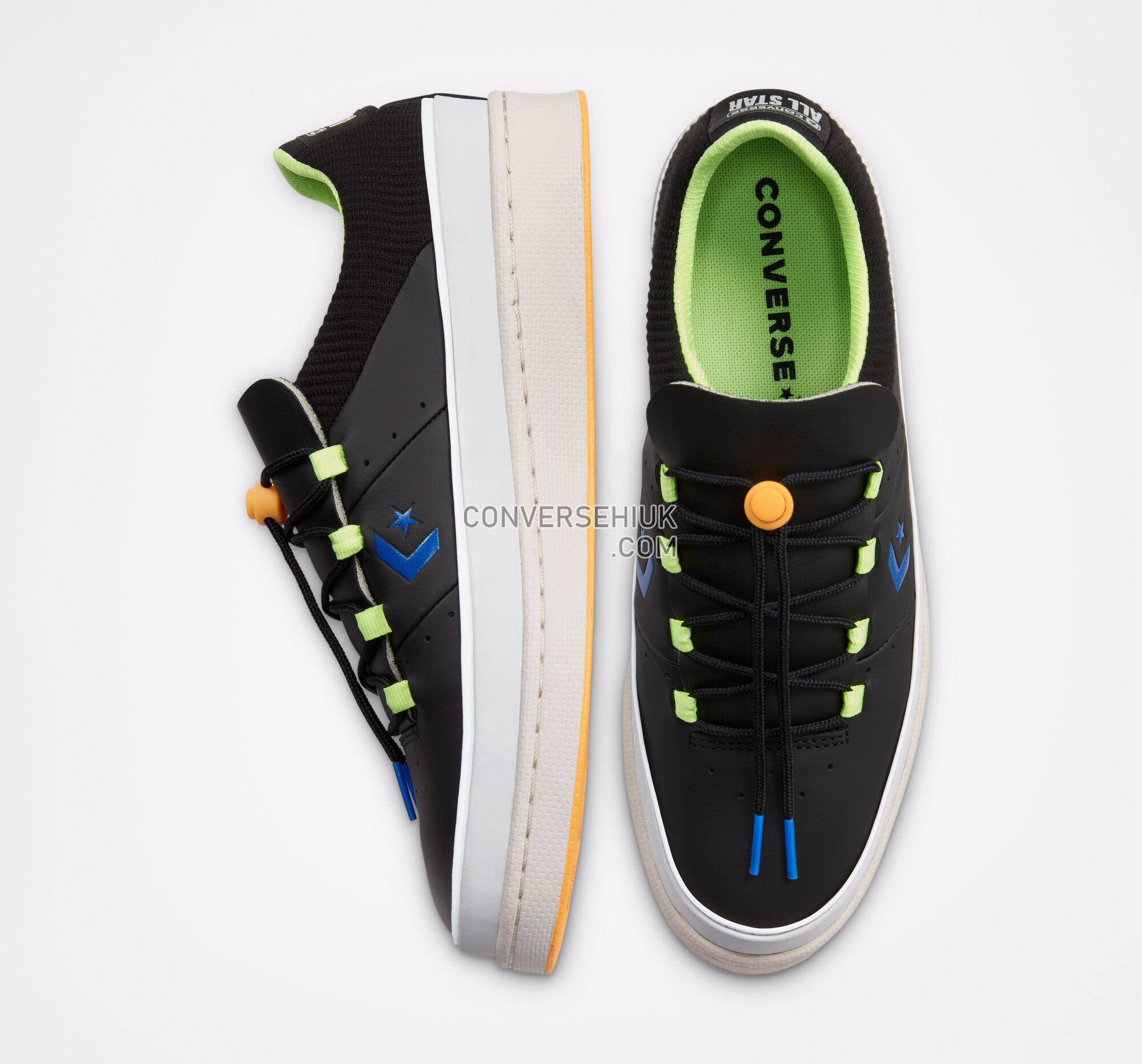 Converse 90s Pro Leather Black/Jet Stream/Hyper Royal 166597C Shoes