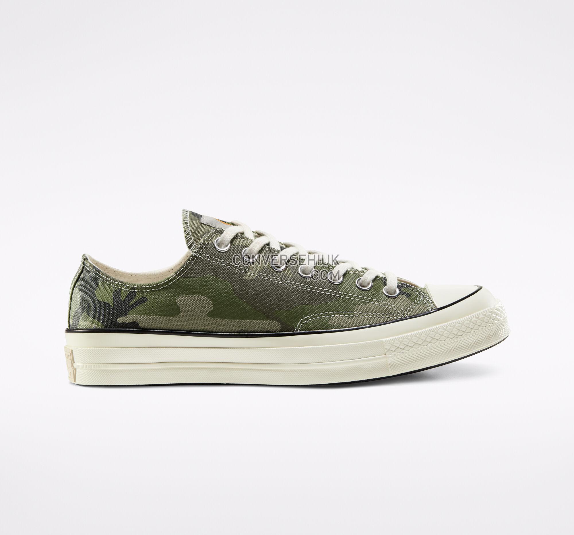 Converse x Carhartt WIP Chuck 70 Green/Black/Egret 165559C Shoes