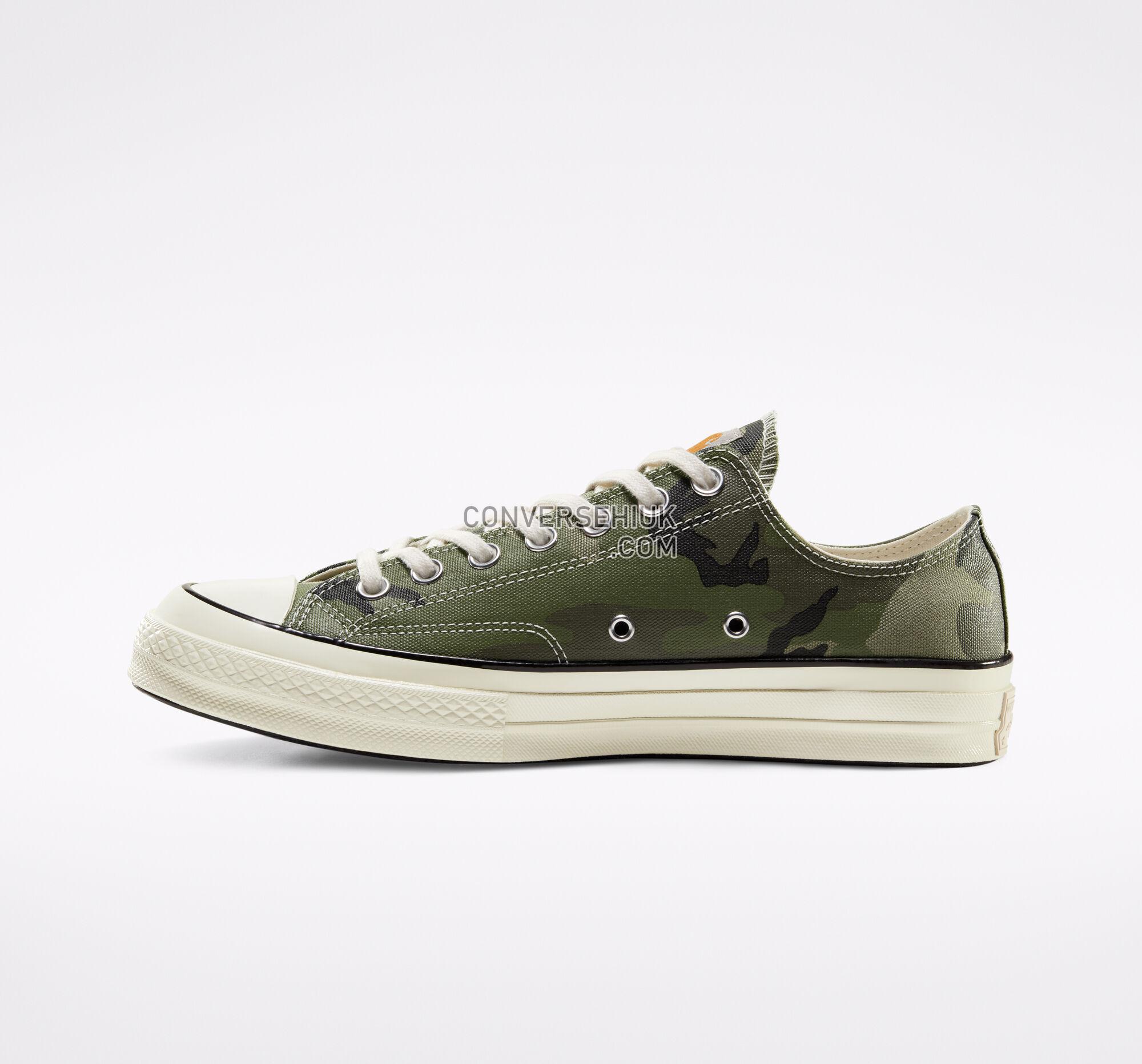 Converse x Carhartt WIP Chuck 70 Green/Black/Egret 165559C Shoes