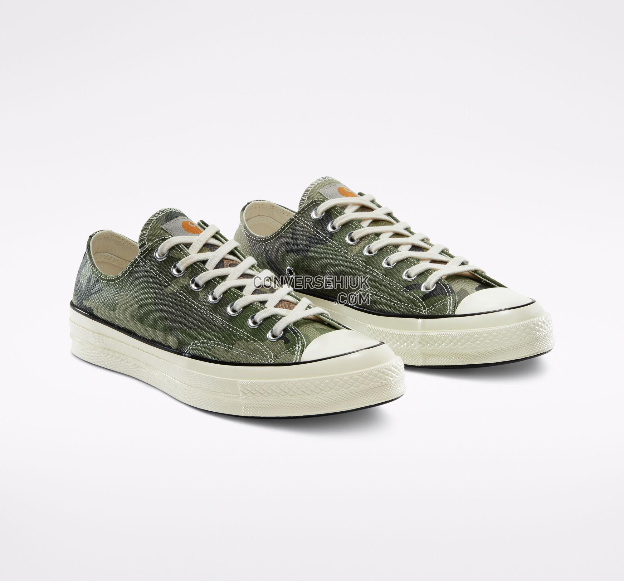 Converse x Carhartt WIP Chuck 70 Green/Black/Egret 165559C Shoes